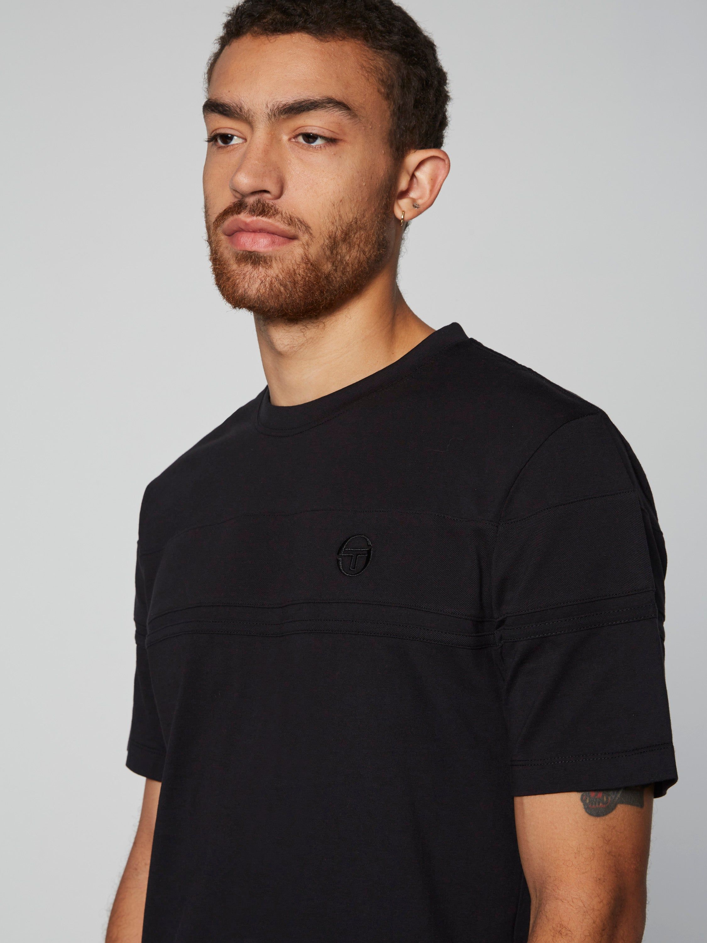 Damarindo T-Shirt- Black/ Black sold by Sergio Tacchini product image thumbnail 4