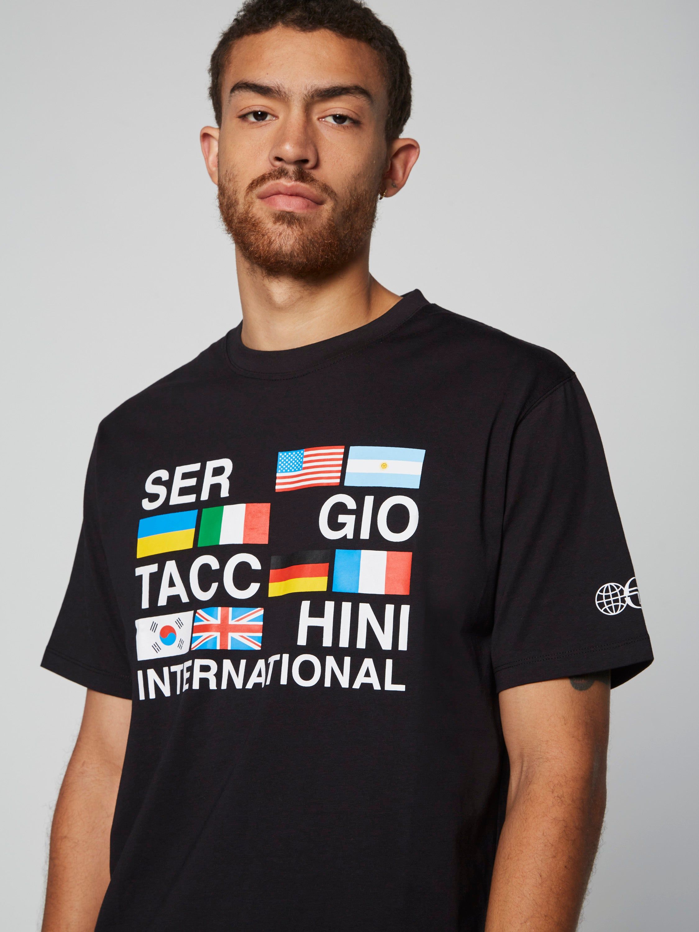 International T-Shirt-Black sold by Sergio Tacchini product image thumbnail 4