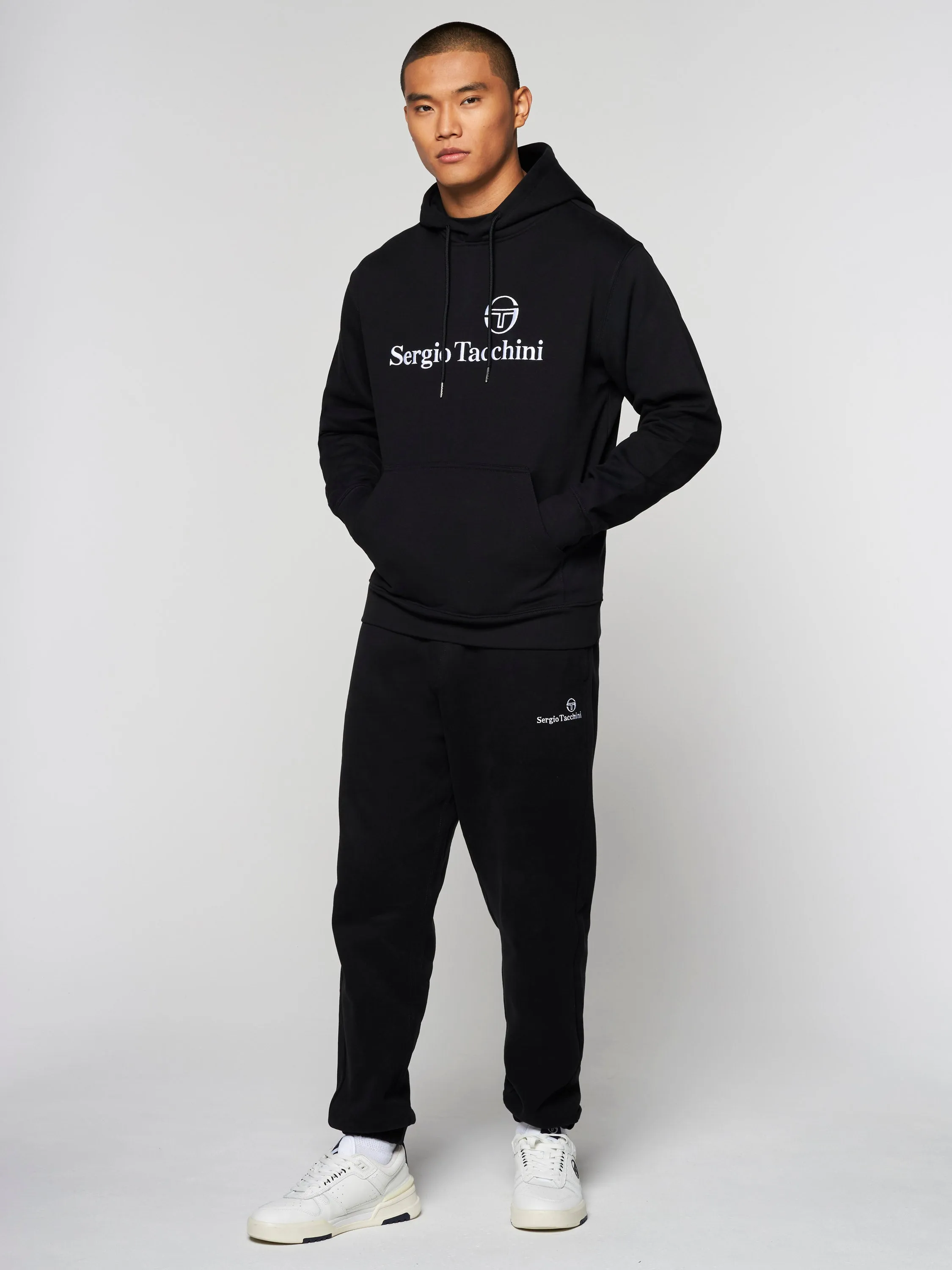 Heritage Hoodie- Black Beauty sold by Sergio Tacchini product image thumbnail 4