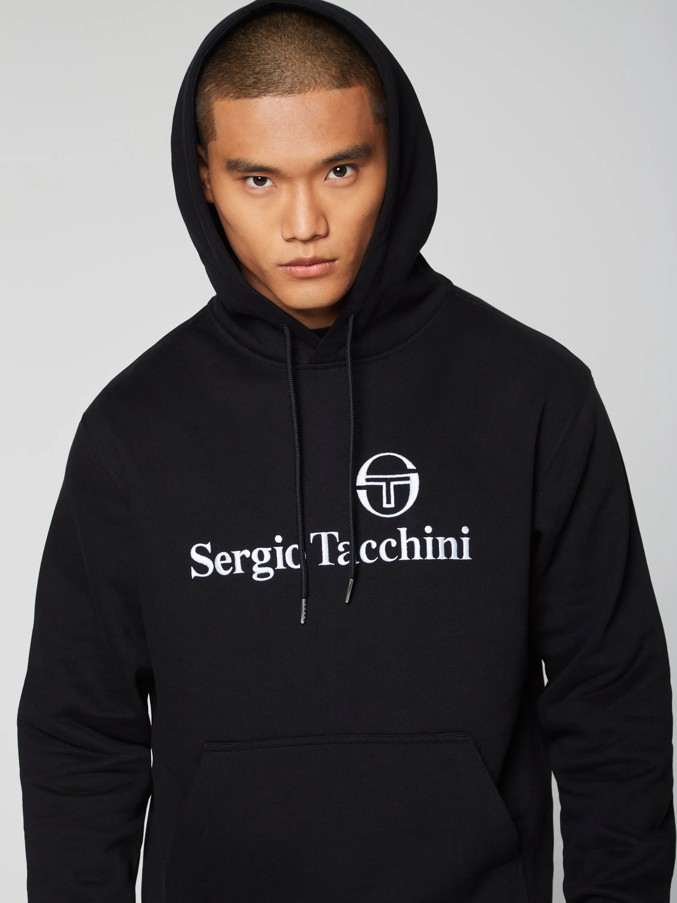 Heritage Hoodie- Black Beauty sold by Sergio Tacchini product image thumbnail 3