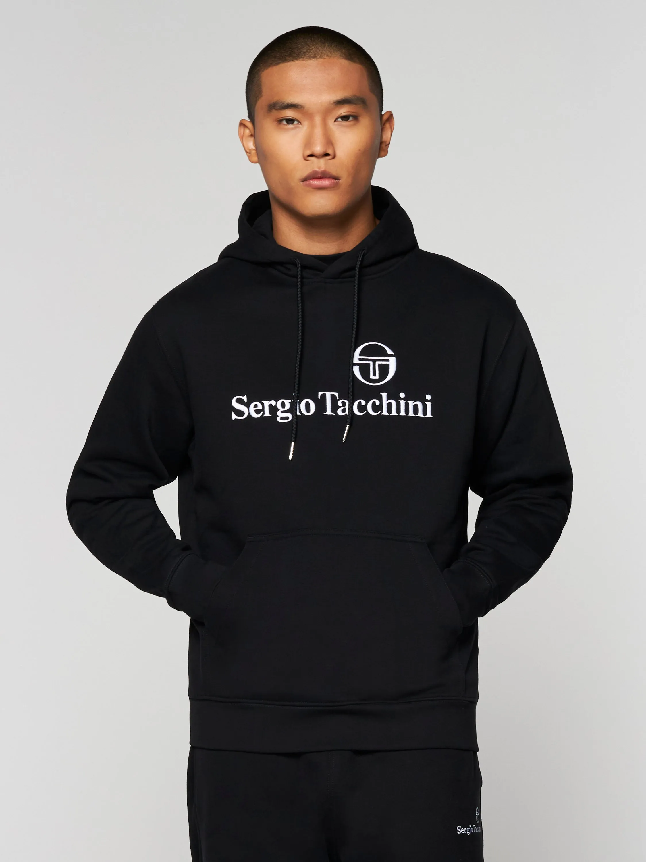 Heritage Hoodie- Black Beauty sold by Sergio Tacchini product image thumbnail 2