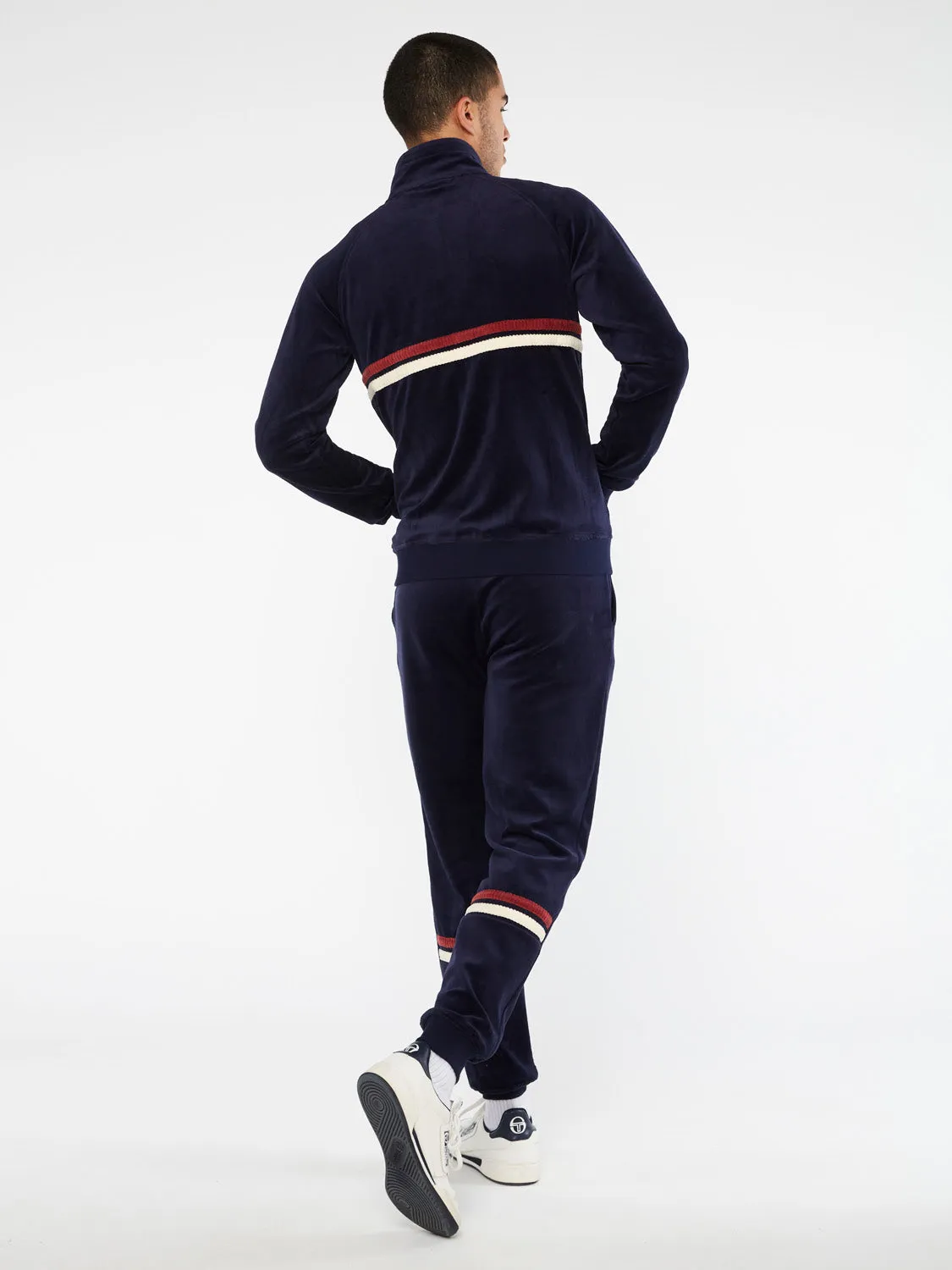 Dallas Velour Track Jacket Archivio-Maritime Blue sold by Sergio Tacchini product image thumbnail 3