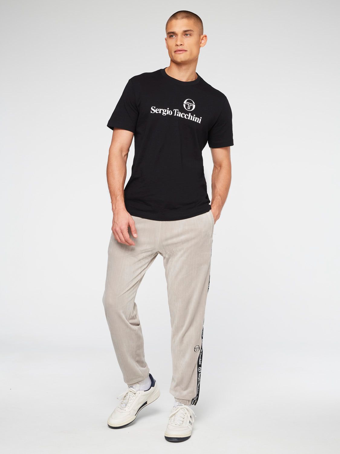 Heritage Logo T-Shirt-Black sold by Sergio Tacchini product image thumbnail 2
