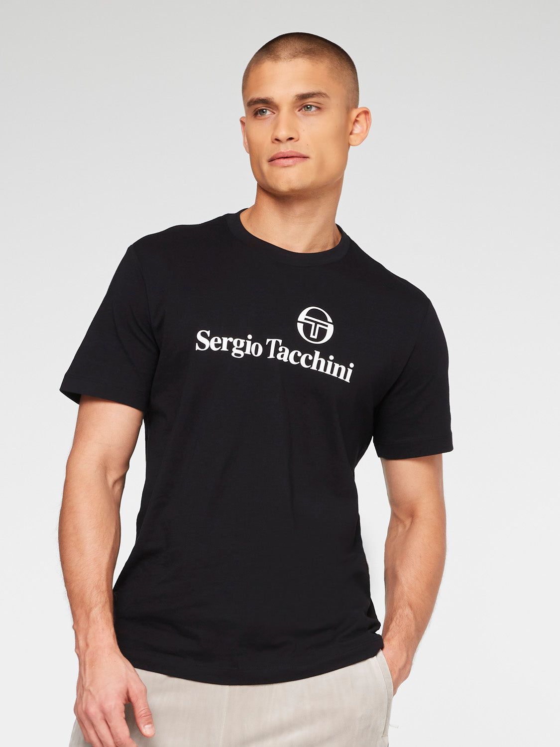 Heritage Logo T-Shirt-Black sold by Sergio Tacchini product image thumbnail 5