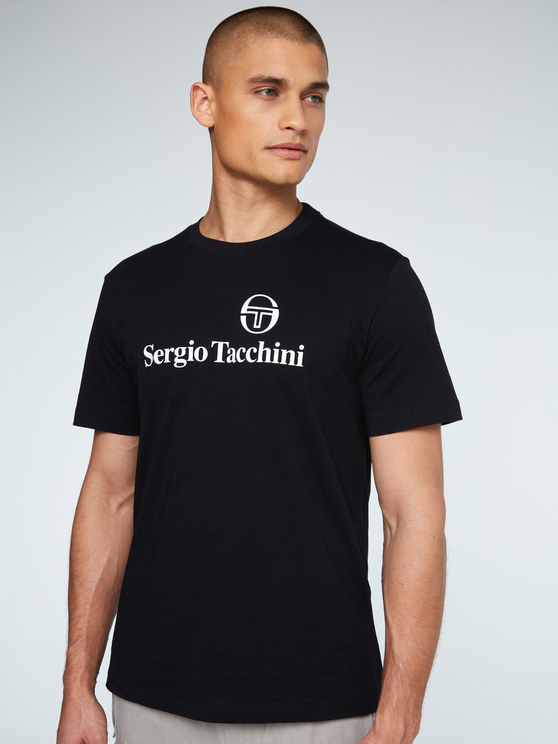 Heritage Logo T-Shirt-Black sold by Sergio Tacchini