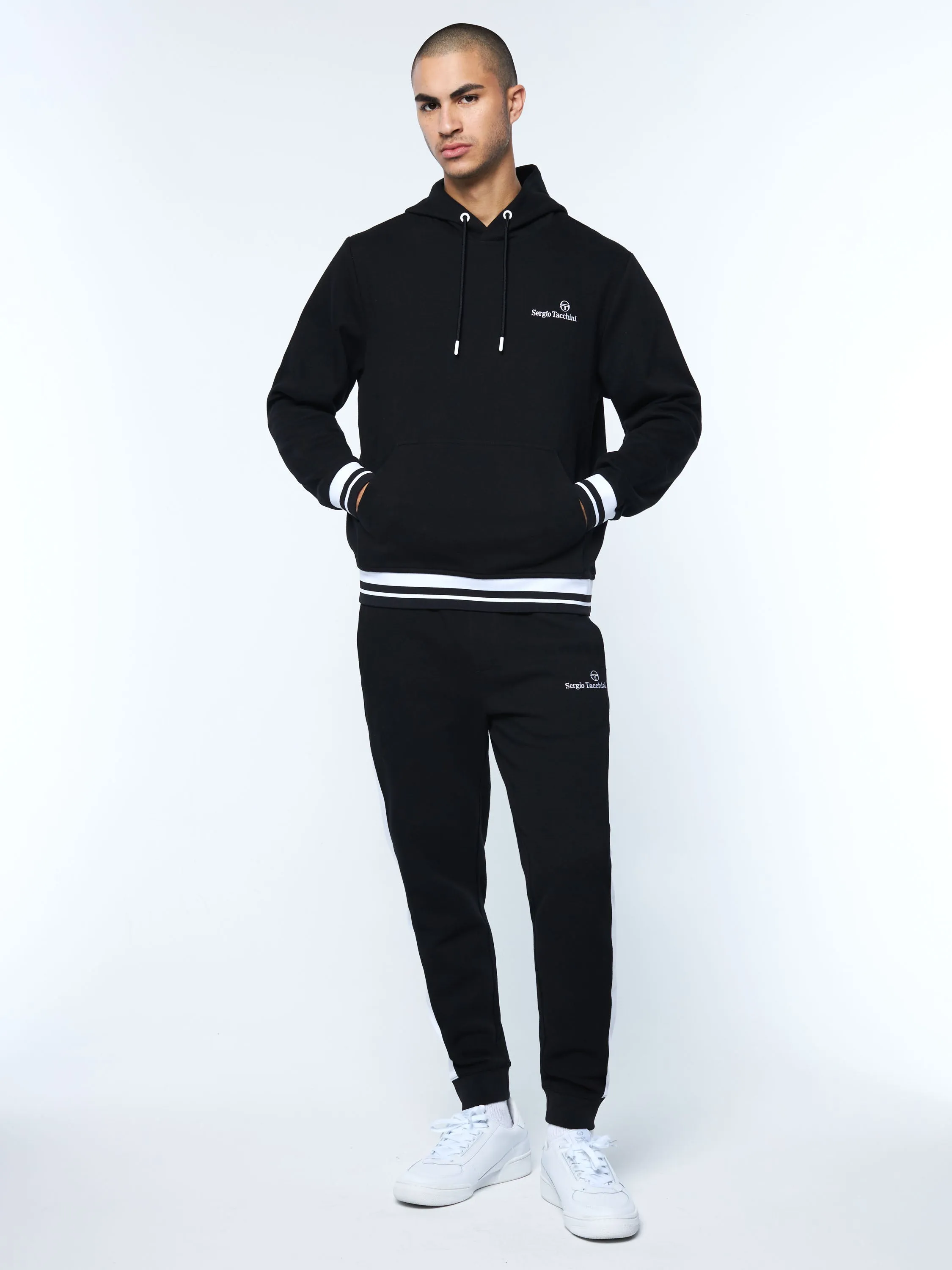 Retro Tennis Hoodie-Black sold by Sergio Tacchini product image thumbnail 3