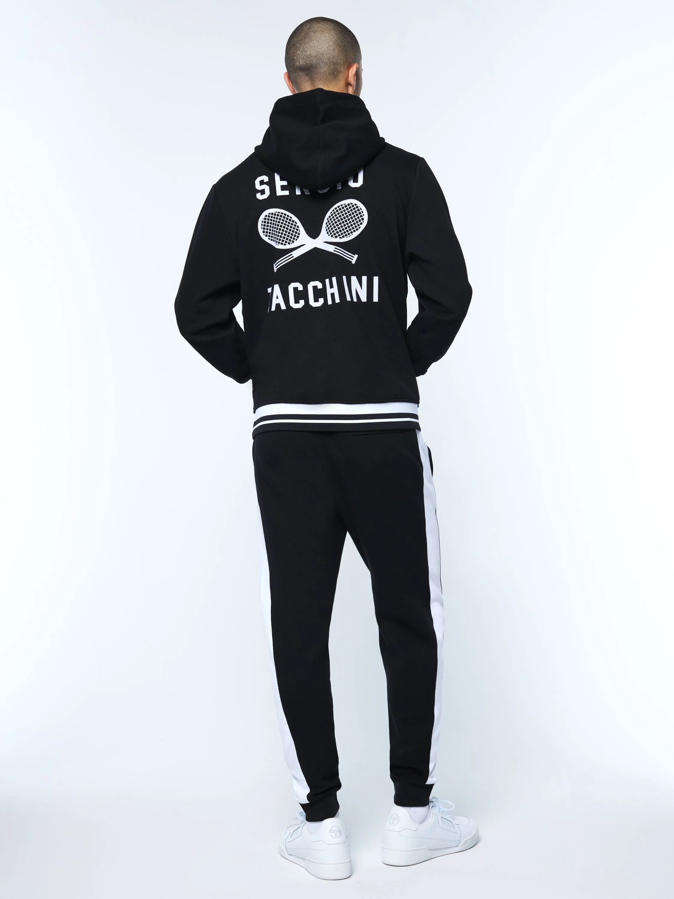 Retro Tennis Hoodie-Black sold by Sergio Tacchini product image thumbnail 4