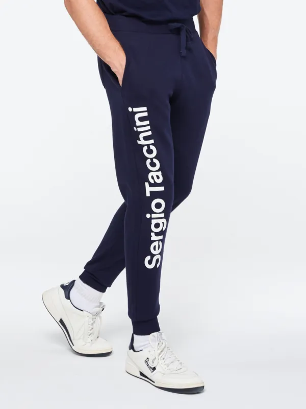 Nizard Sweatpants-Navy/White sold by Sergio Tacchini