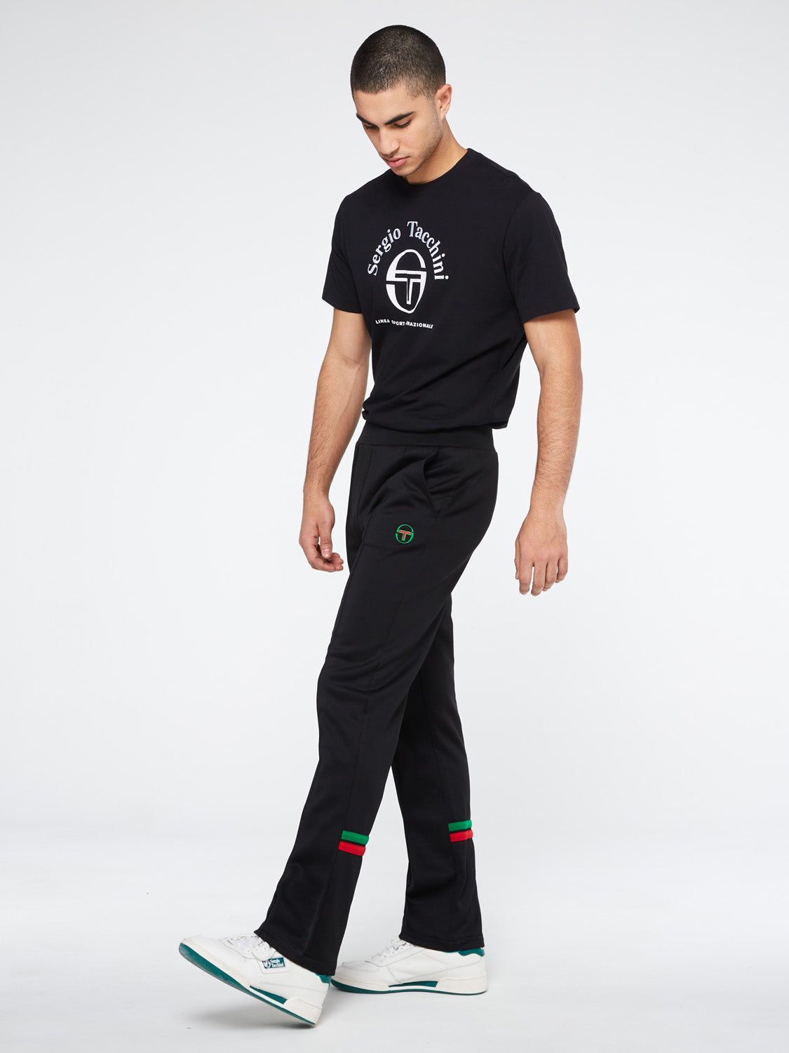 Tomme Track Pant Archivio- Black sold by Sergio Tacchini product image thumbnail 4