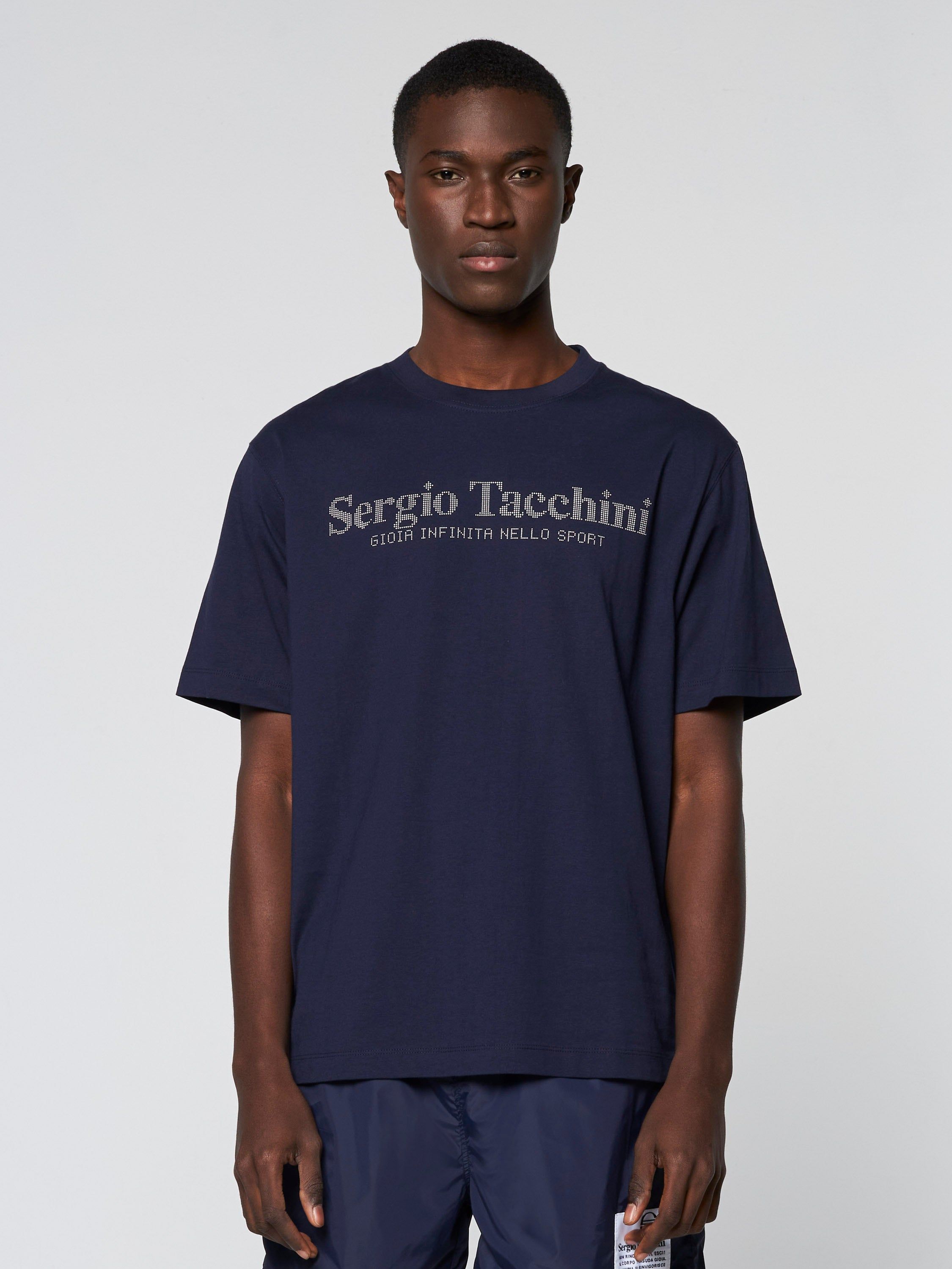 Tabellone T-Shirt- Maritime Blue sold by Sergio Tacchini