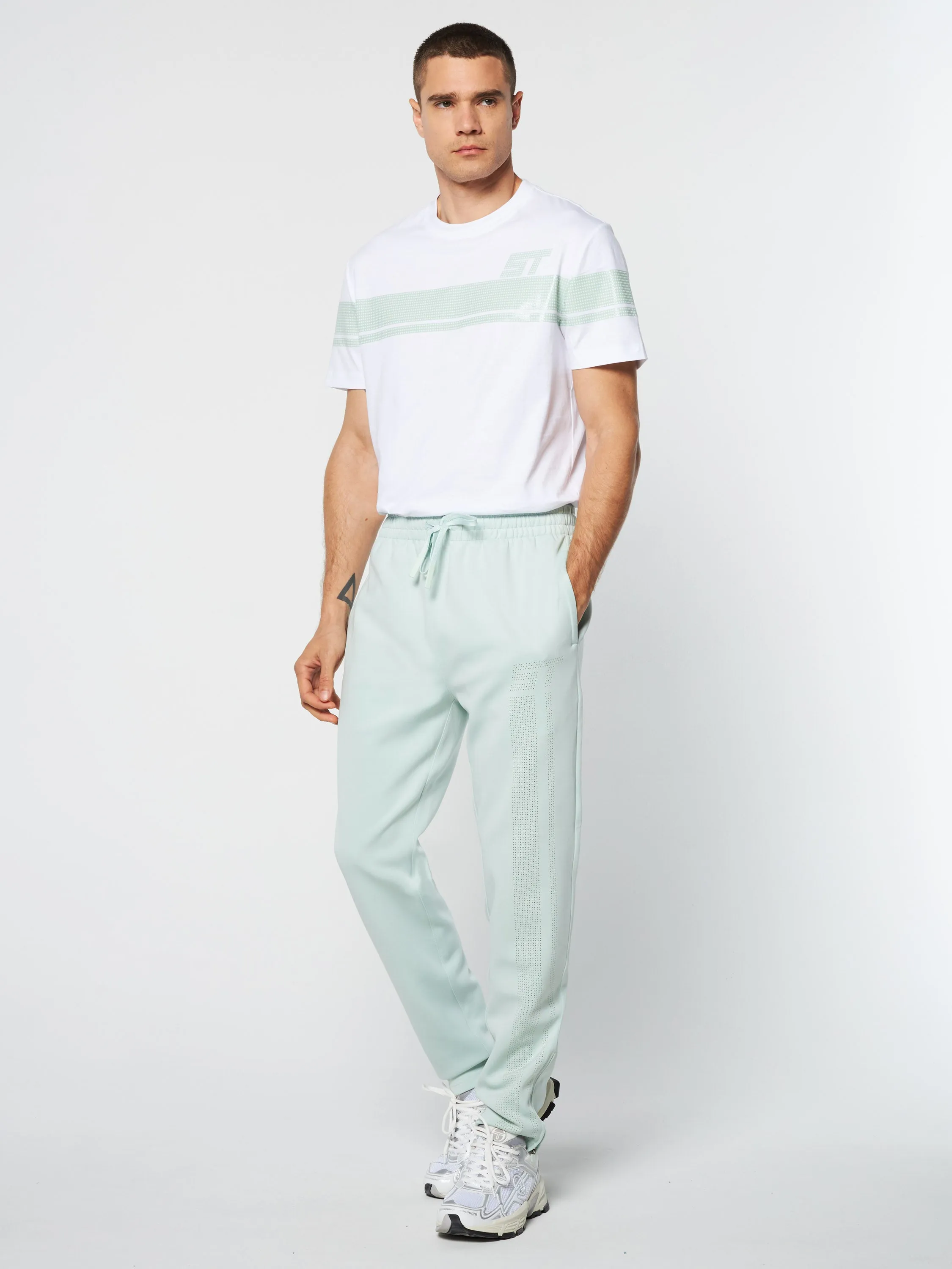 Perforata Track Pant- Surf Spray sold by Sergio Tacchini product image thumbnail 3