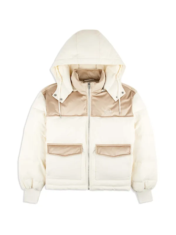 Lauria Puffer Jacket-Gardenia sold by Sergio Tacchini