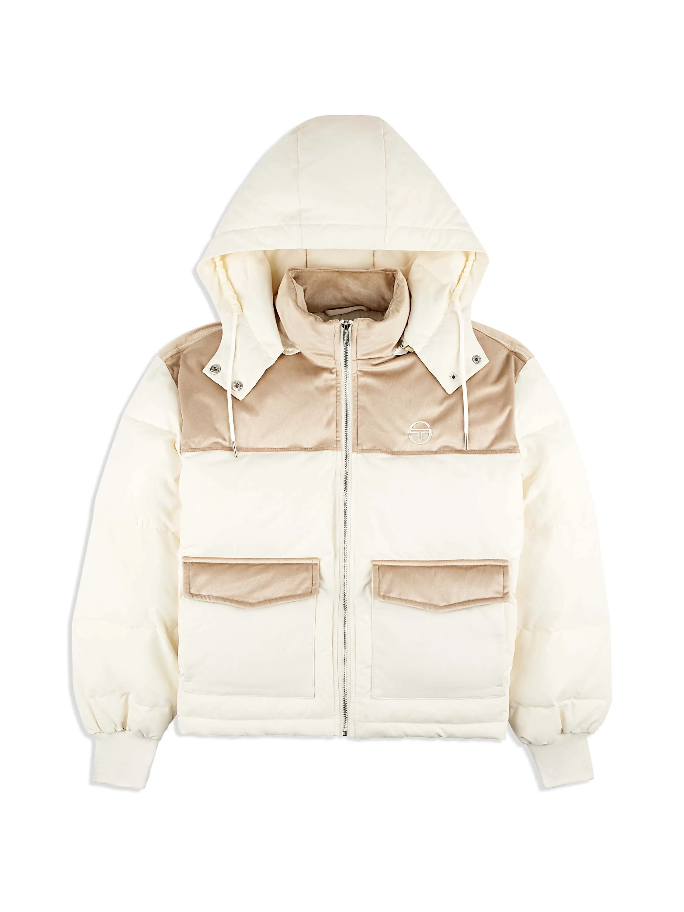 Lauria Puffer Jacket-Gardenia sold by Sergio Tacchini