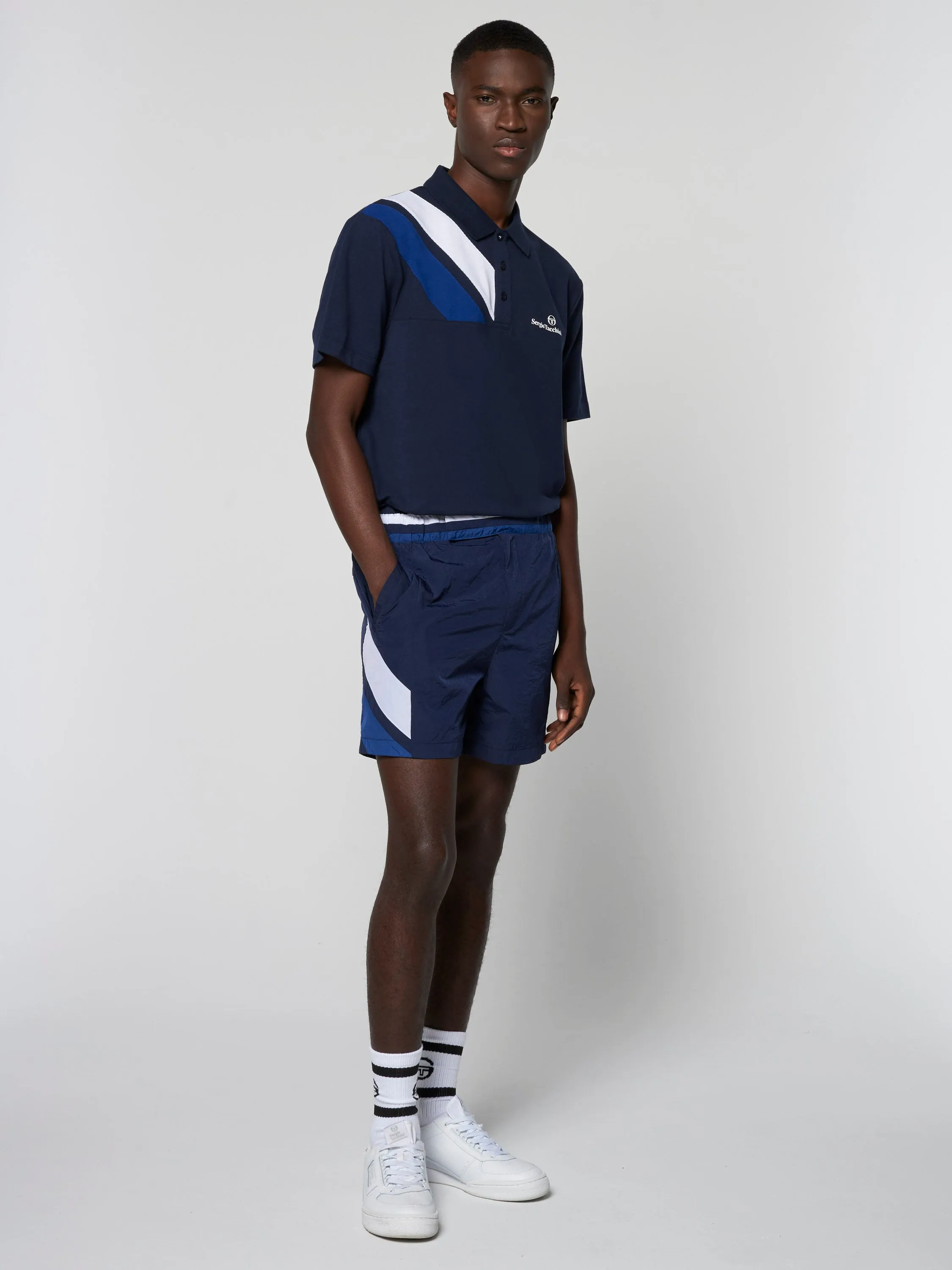 Ortica Tennis Short- Maritime Blue sold by Sergio Tacchini product image thumbnail 2