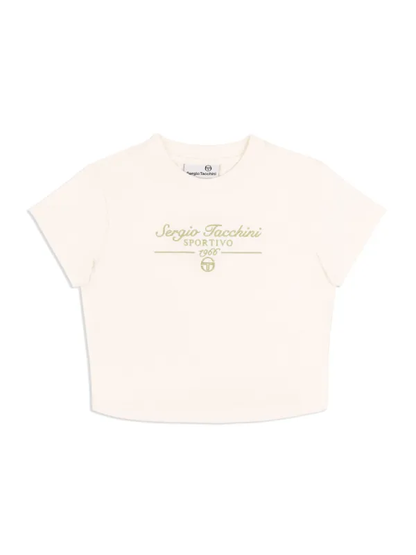 Nicola Graphic T-Shirt- Gardenia sold by Sergio Tacchini