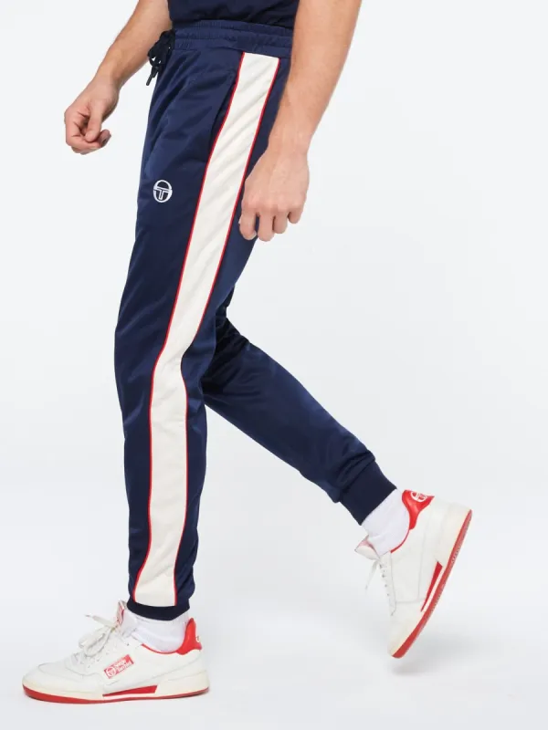 New Iceberg Track Pant-Maritime Blue/ Buttercream sold by Sergio Tacchini