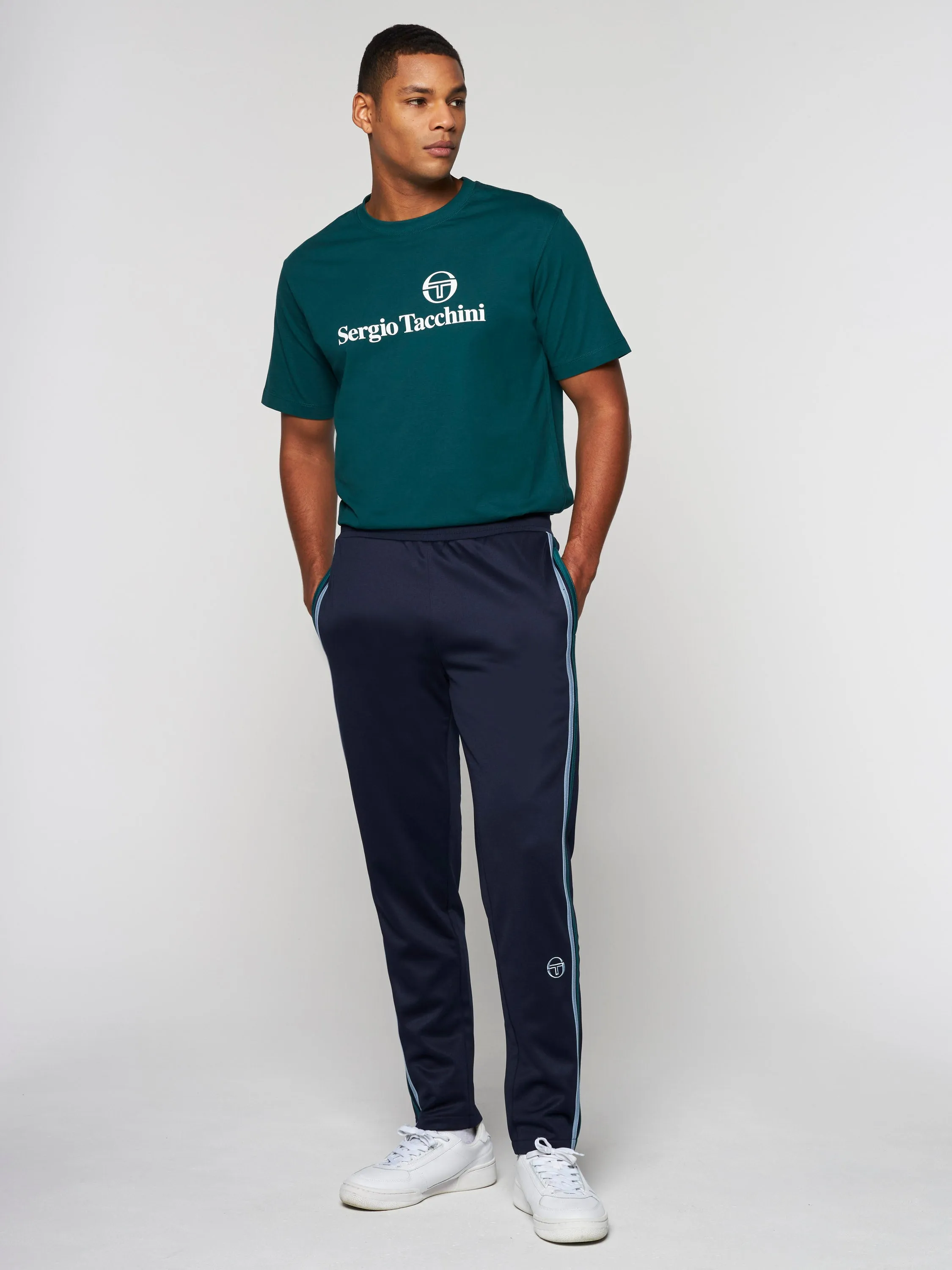 Ghibli Track Pant- Maritime Blue/ Gardenia sold by Sergio Tacchini product image thumbnail 3