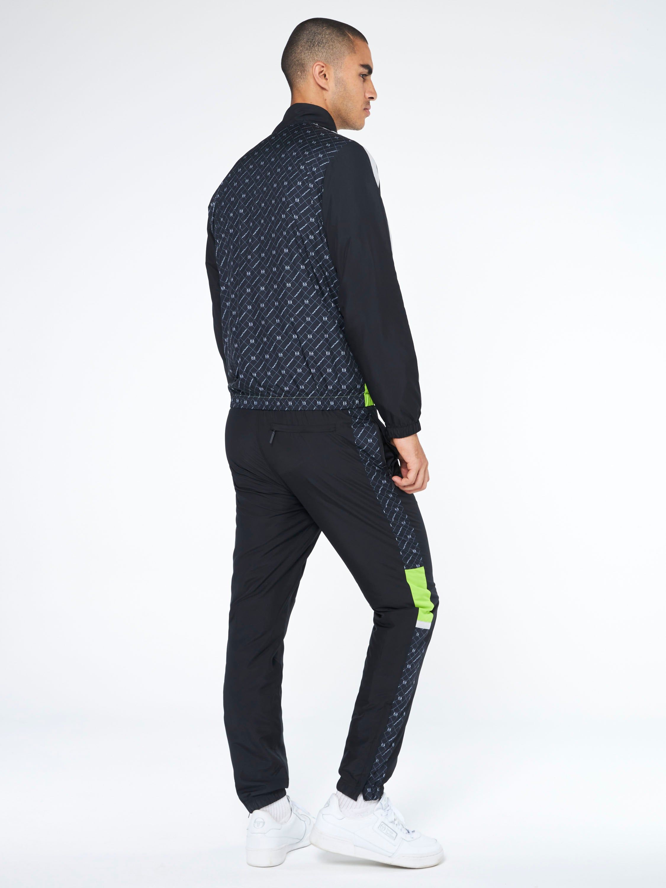 Replica Tracksuit- Black/ Lime Green sold by Sergio Tacchini product image thumbnail 2