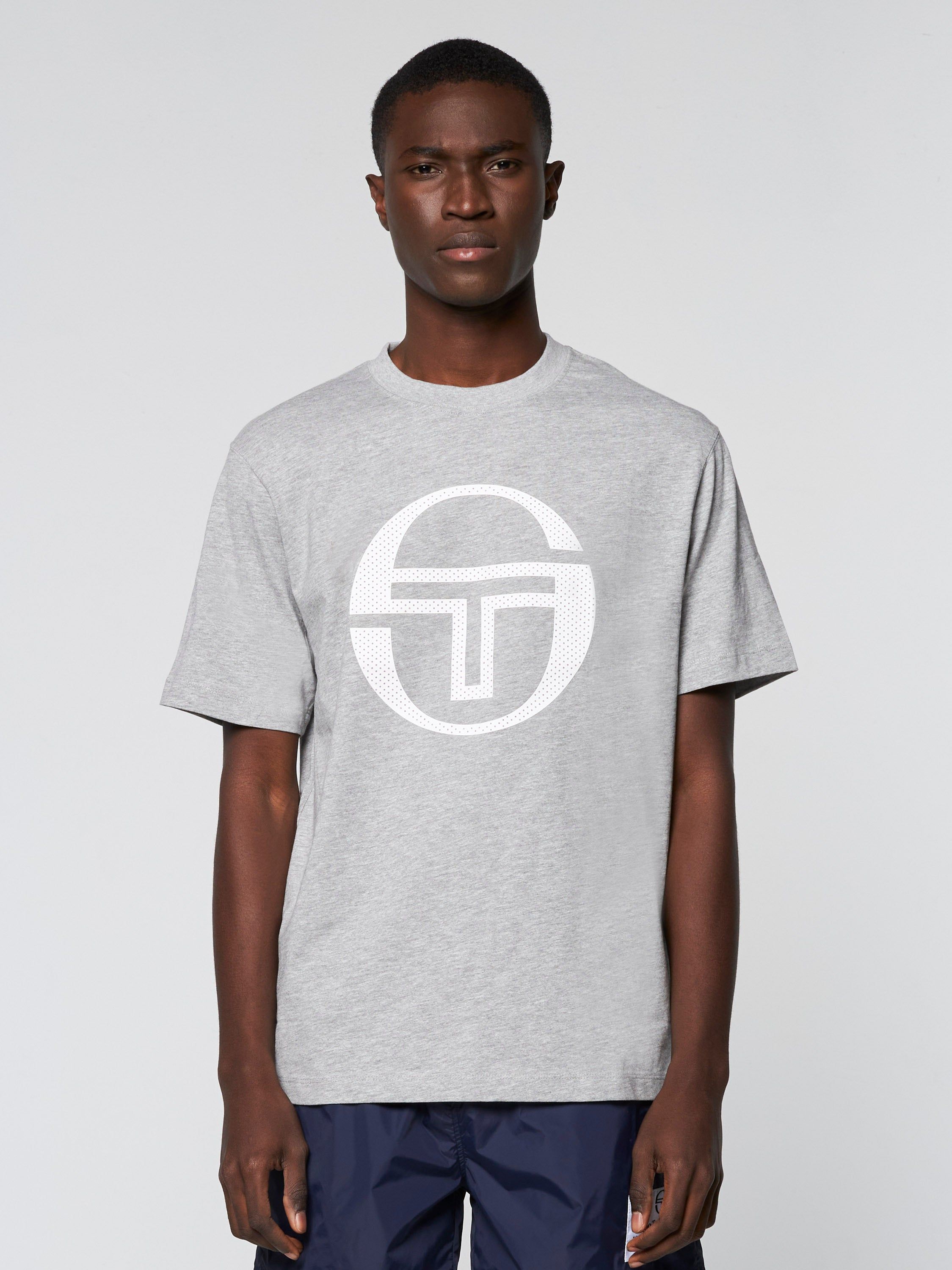 Smesh T-Shirt- Heather Grey sold by Sergio Tacchini