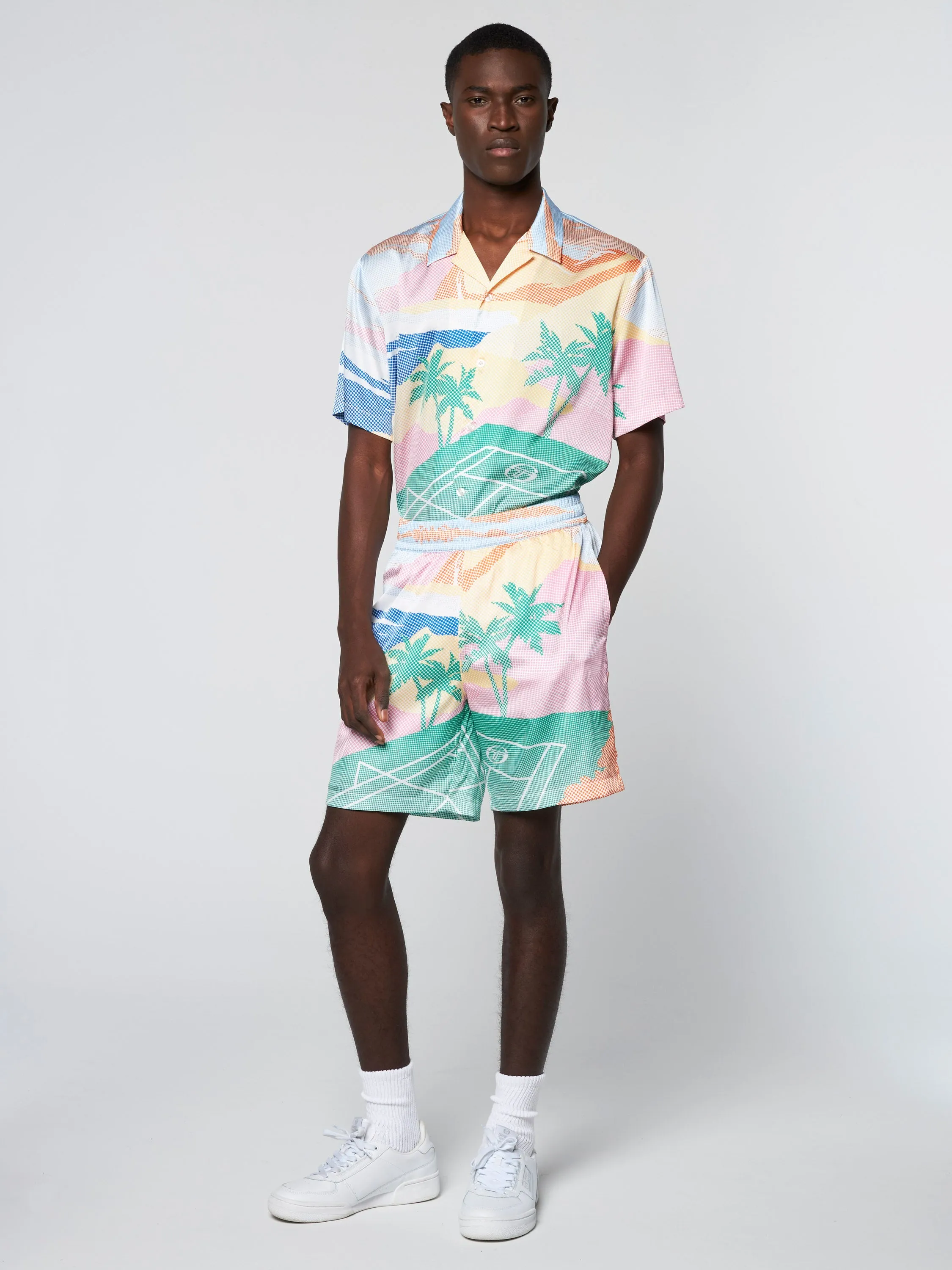 Riviera Short- Deep Mint/ Multi sold by Sergio Tacchini product image thumbnail 2