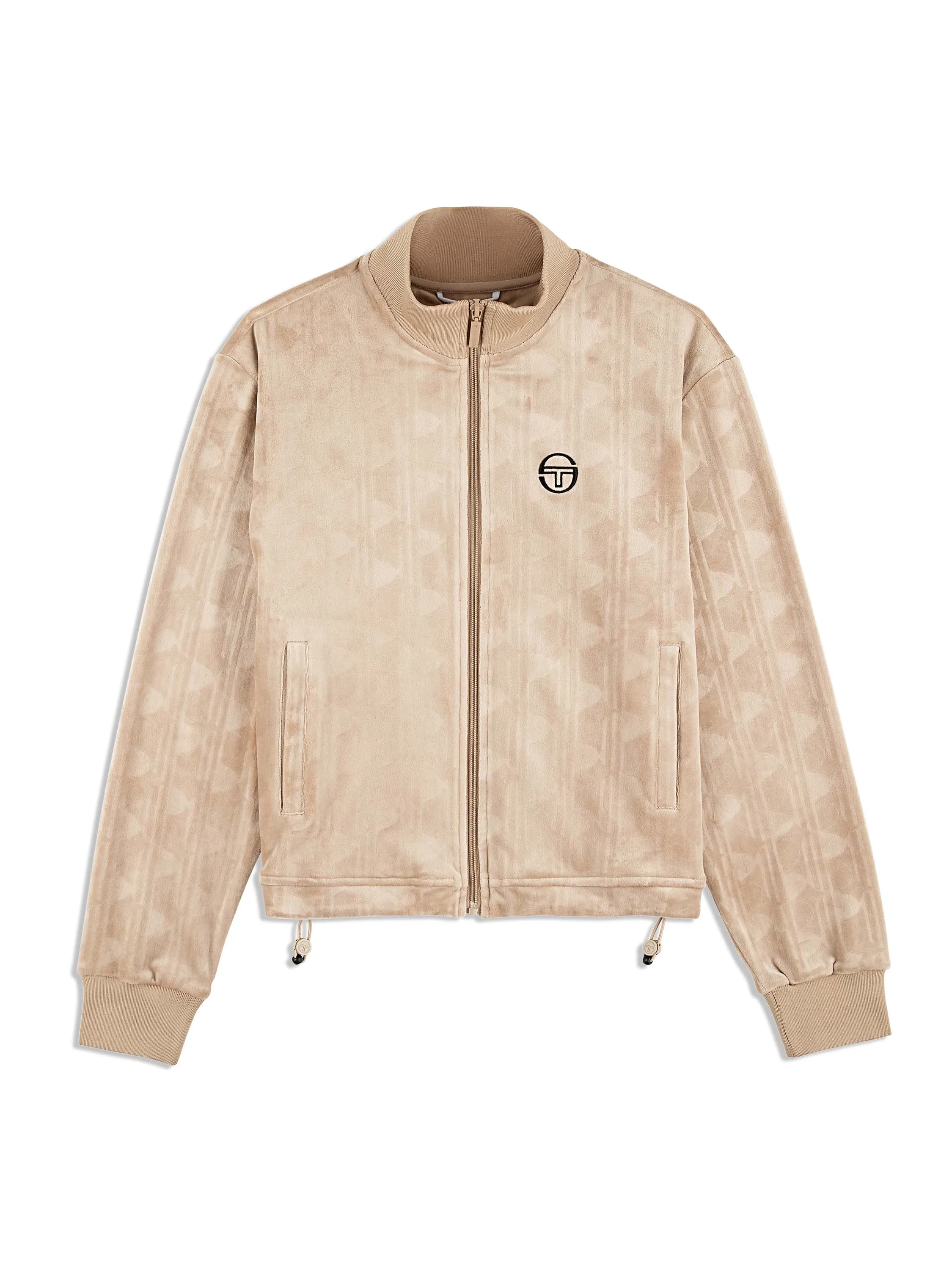 Gabrisa Velour Track Jacket- Humus sold by Sergio Tacchini