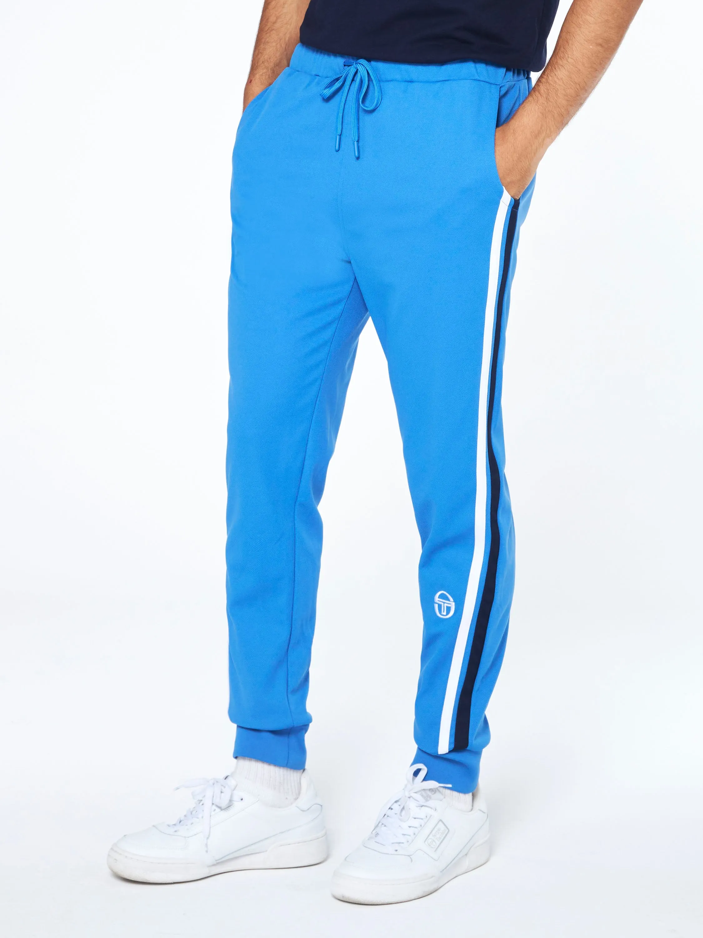 Damarindo Track Pant-Vallarta Blue/Maritime Blue sold by Sergio Tacchini