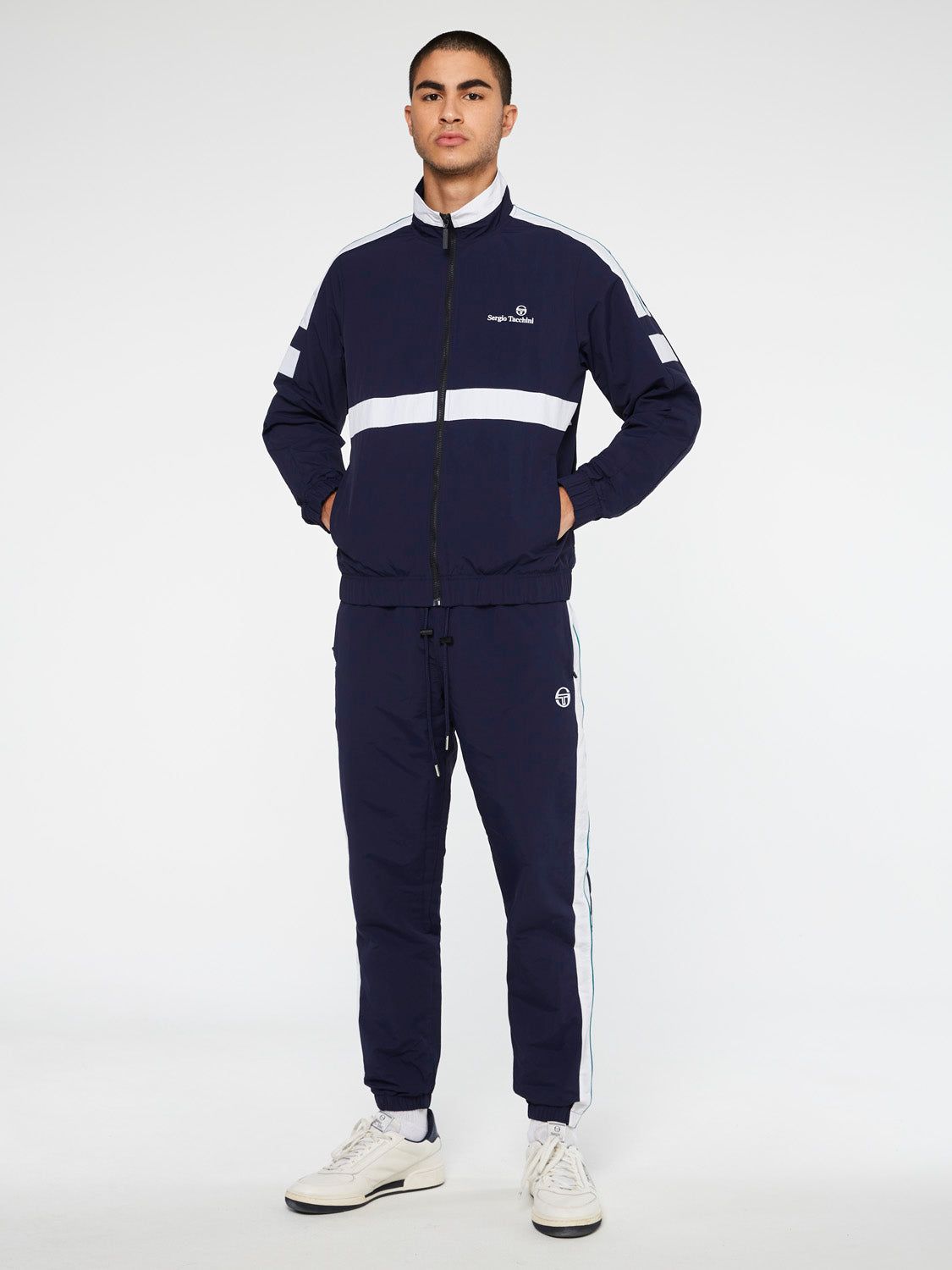 Viva Nylon Tracksuit-Maritime Blue sold by Sergio Tacchini product image thumbnail 3