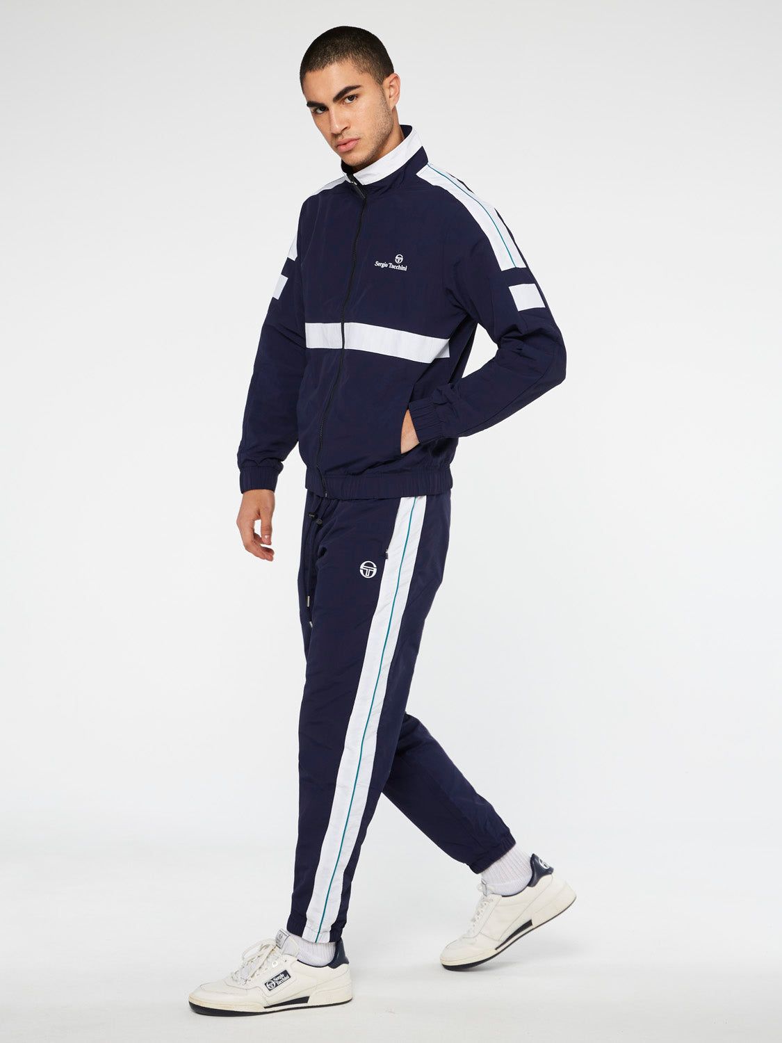 Viva Nylon Tracksuit-Maritime Blue sold by Sergio Tacchini