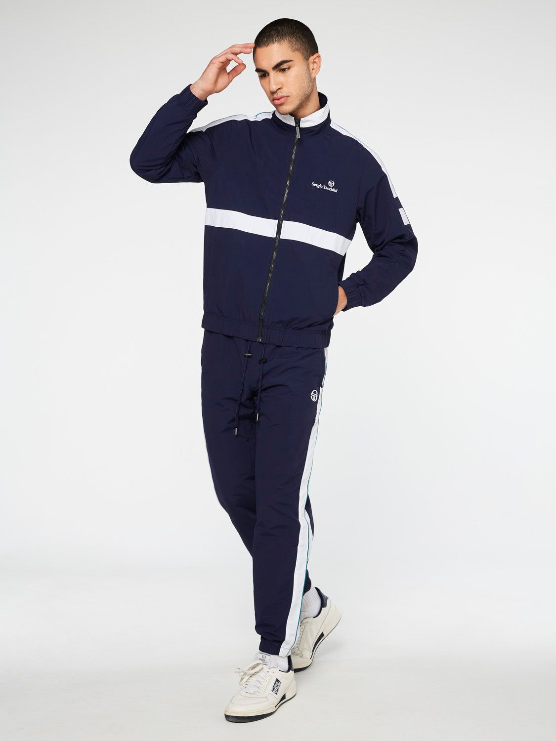 Viva Nylon Tracksuit-Maritime Blue sold by Sergio Tacchini product image thumbnail 4