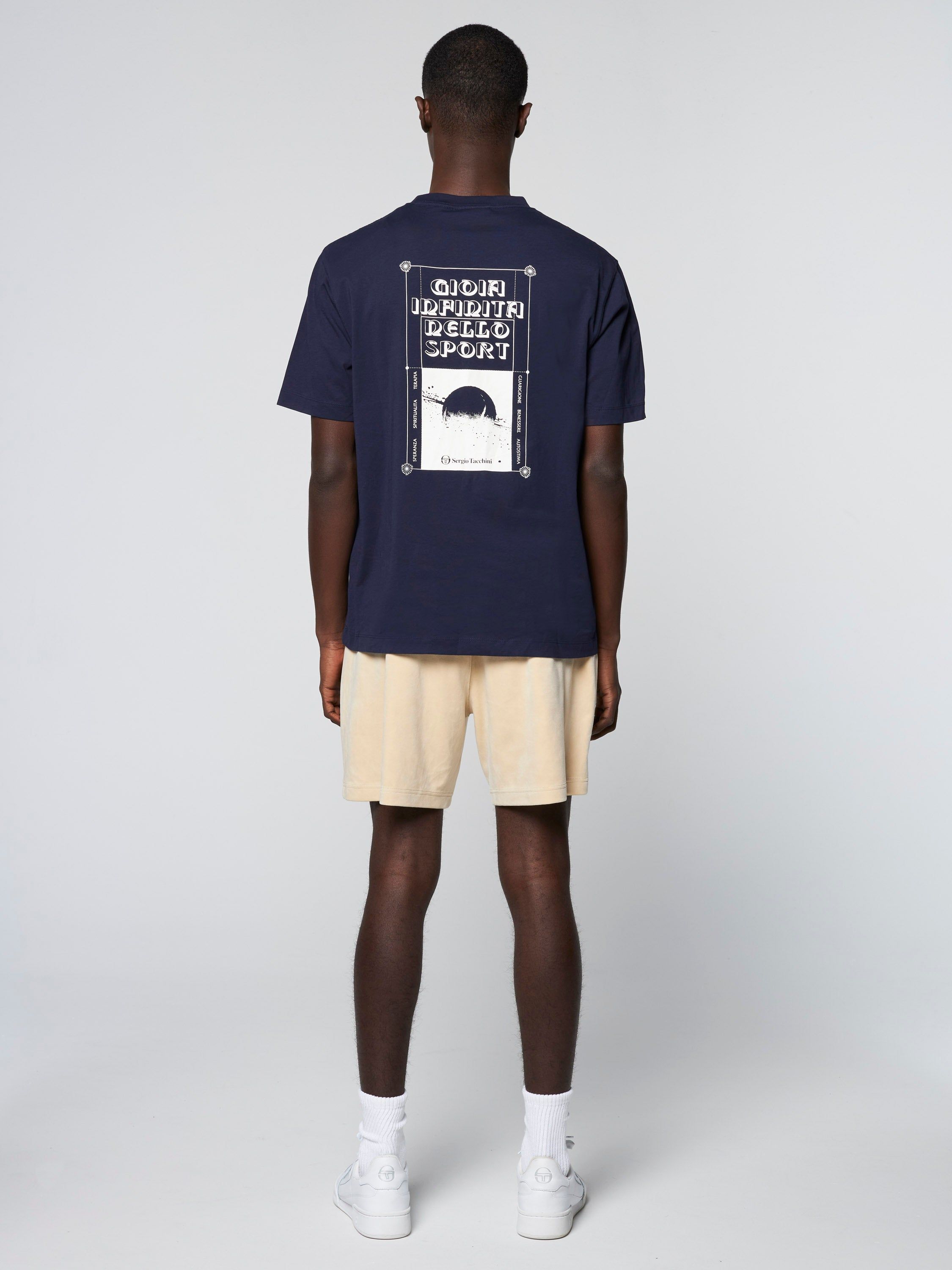 Gioia T-Shirt- Maritime Blue sold by Sergio Tacchini product image thumbnail 4