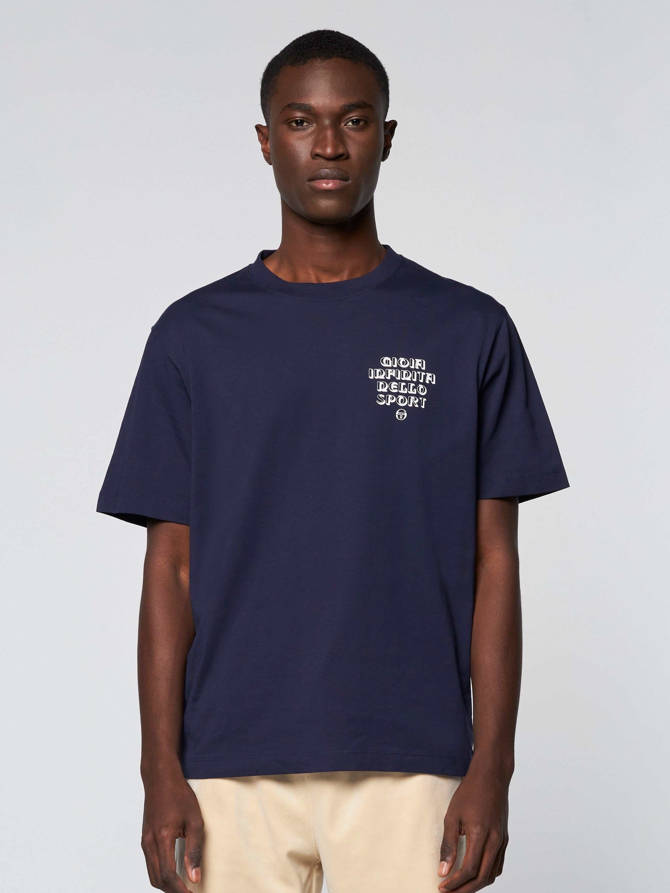 Gioia T-Shirt- Maritime Blue sold by Sergio Tacchini
