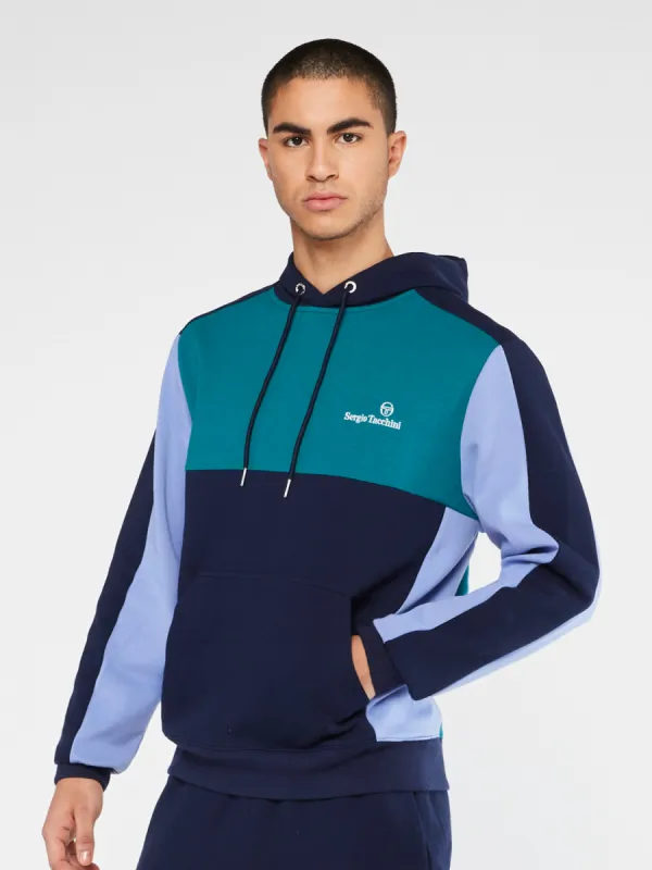 Mosaic Hoodie-Maritime Blue sold by Sergio Tacchini
