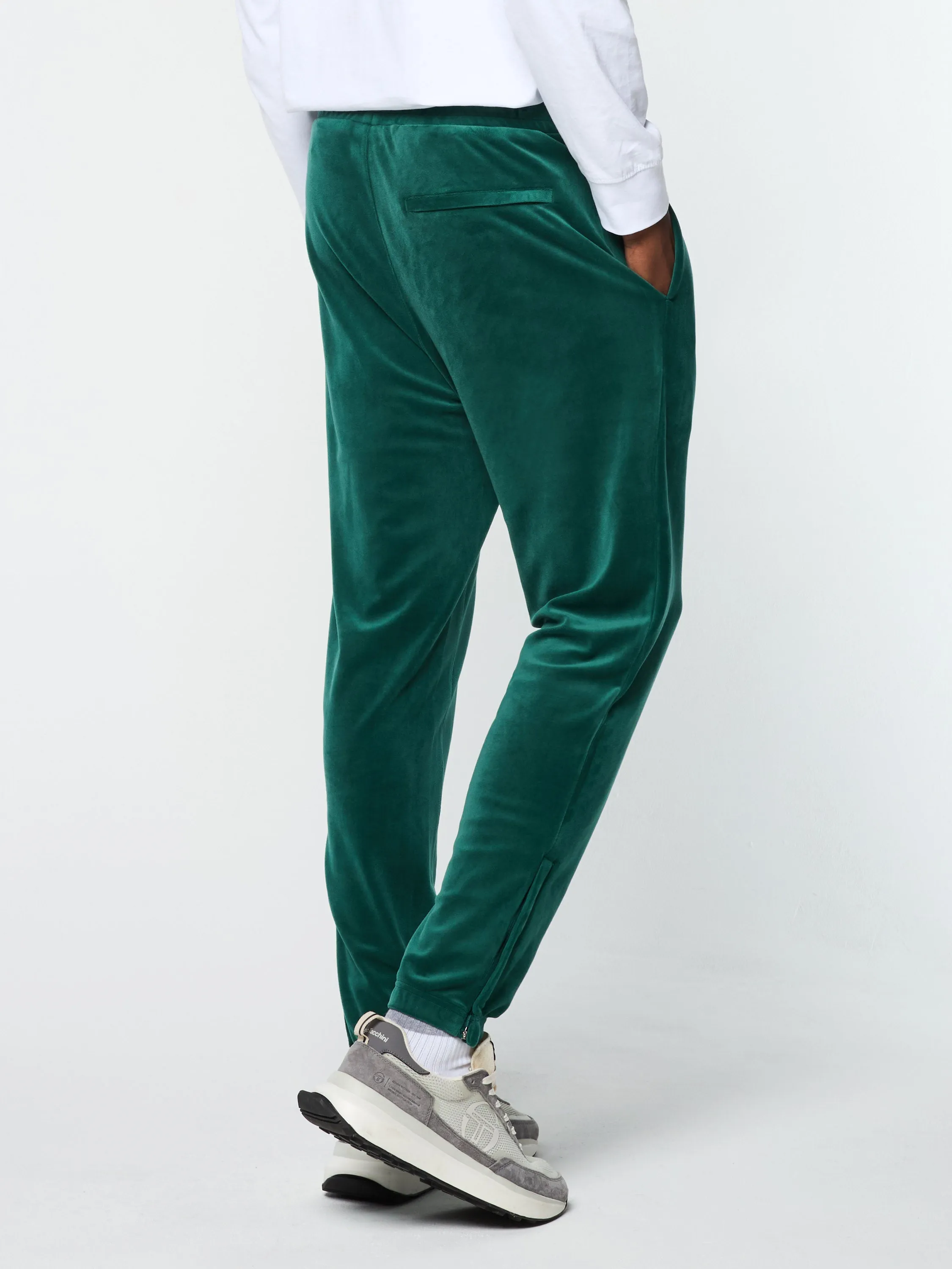 Ostuni Velour Track Pant- Rainforest sold by Sergio Tacchini product image thumbnail 4