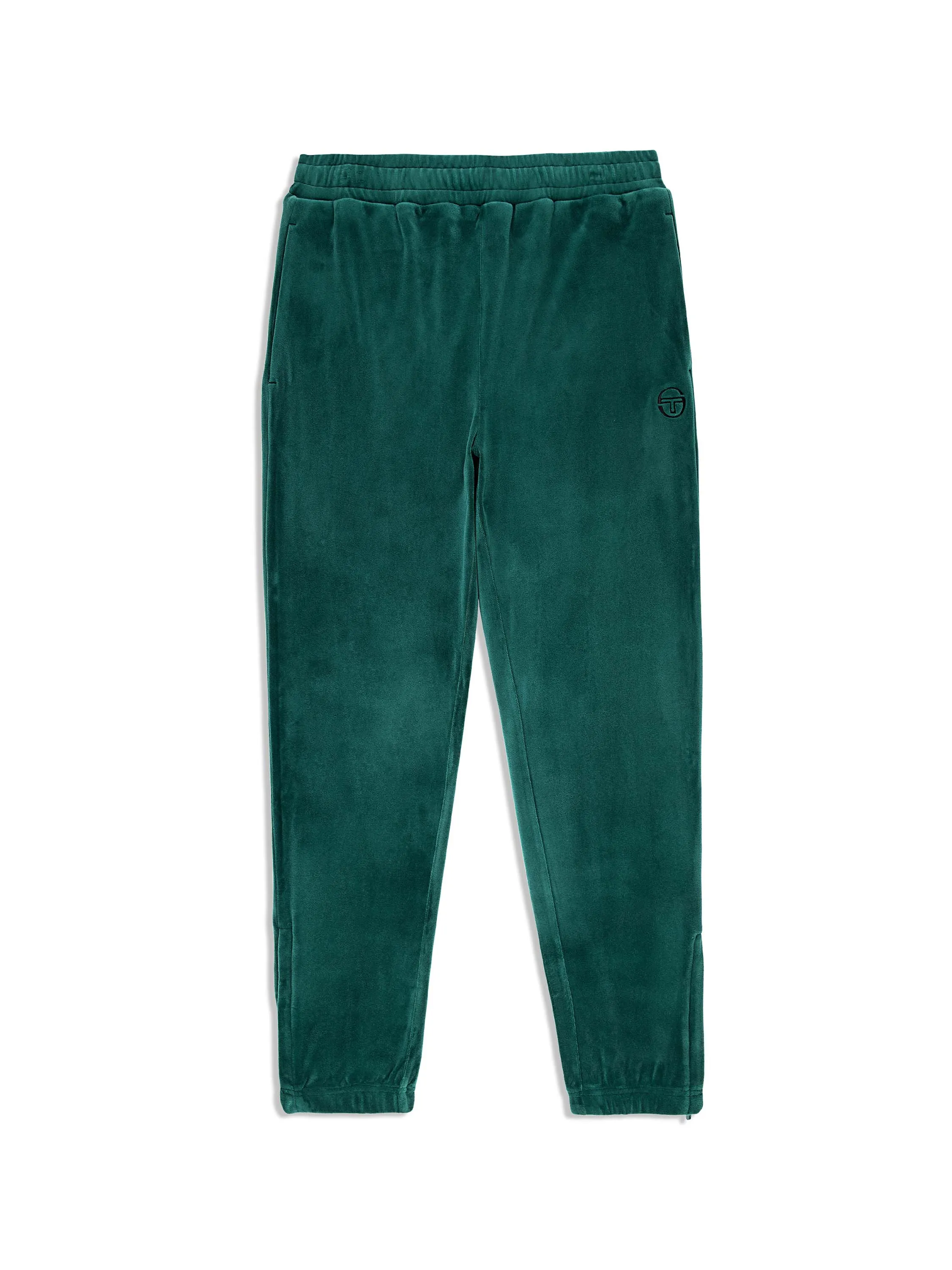 Ostuni Velour Track Pant- Rainforest sold by Sergio Tacchini
