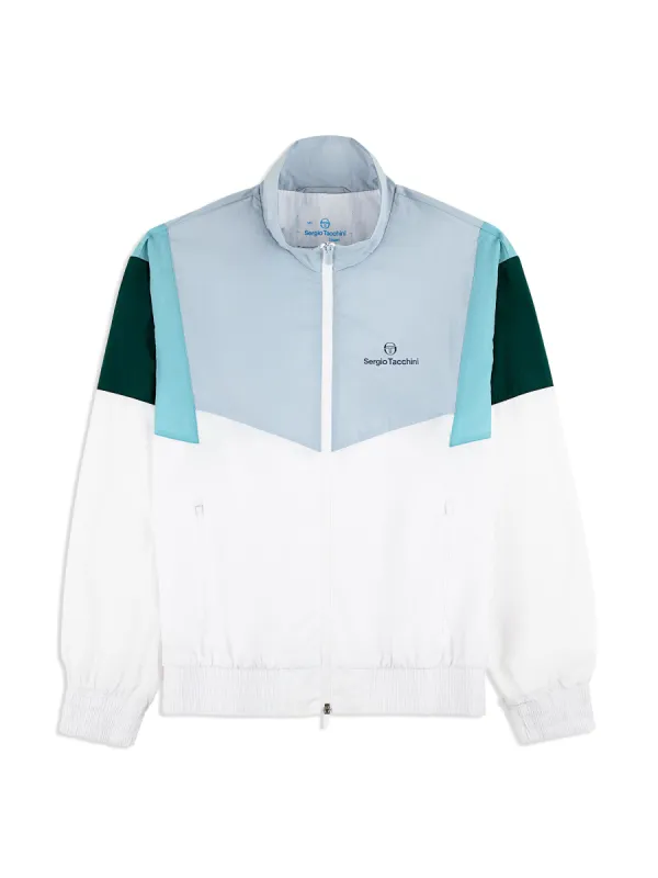 Angolo Track Jacket- Brilliant White sold by Sergio Tacchini