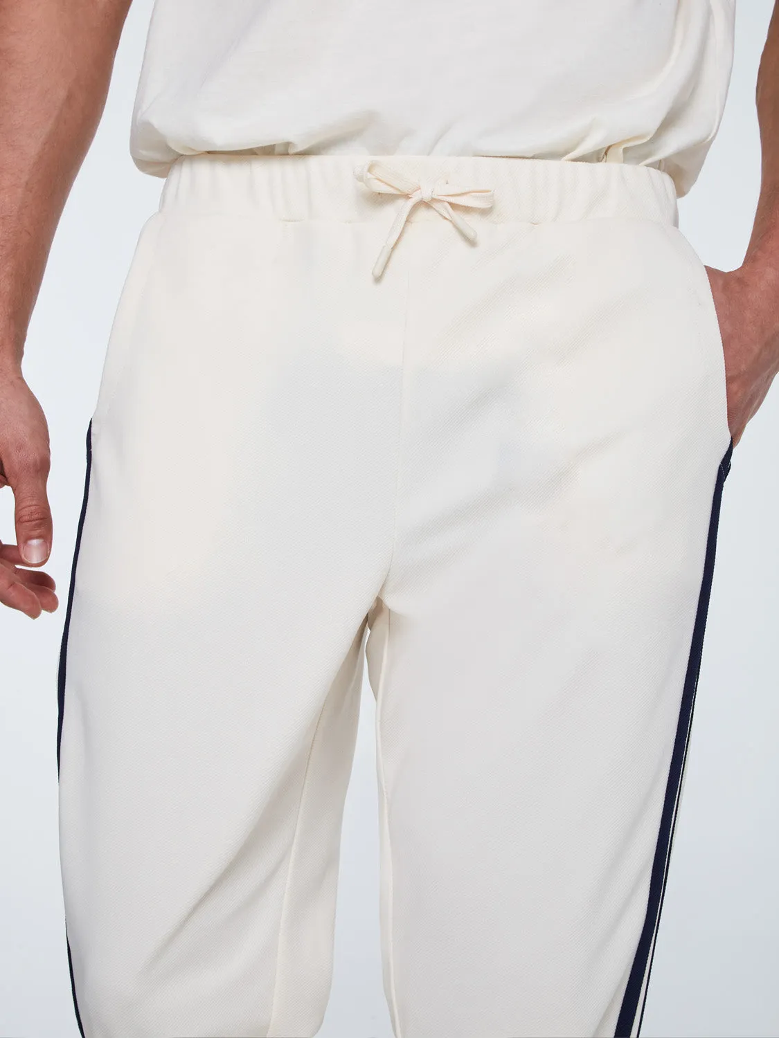 Damarindo Track Pant-Butter Cream/ Maritime Blue sold by Sergio Tacchini product image thumbnail 5