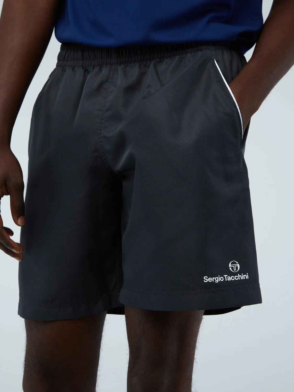 Rob Shorts - EBONY/WHITE sold by Sergio Tacchini product image thumbnail 3