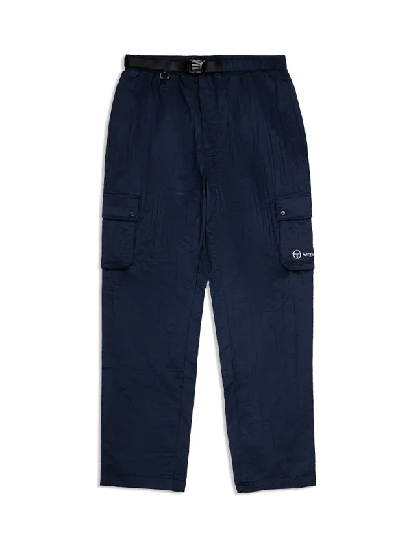 Gavino Cargo Pant- Maritime Blue sold by Sergio Tacchini