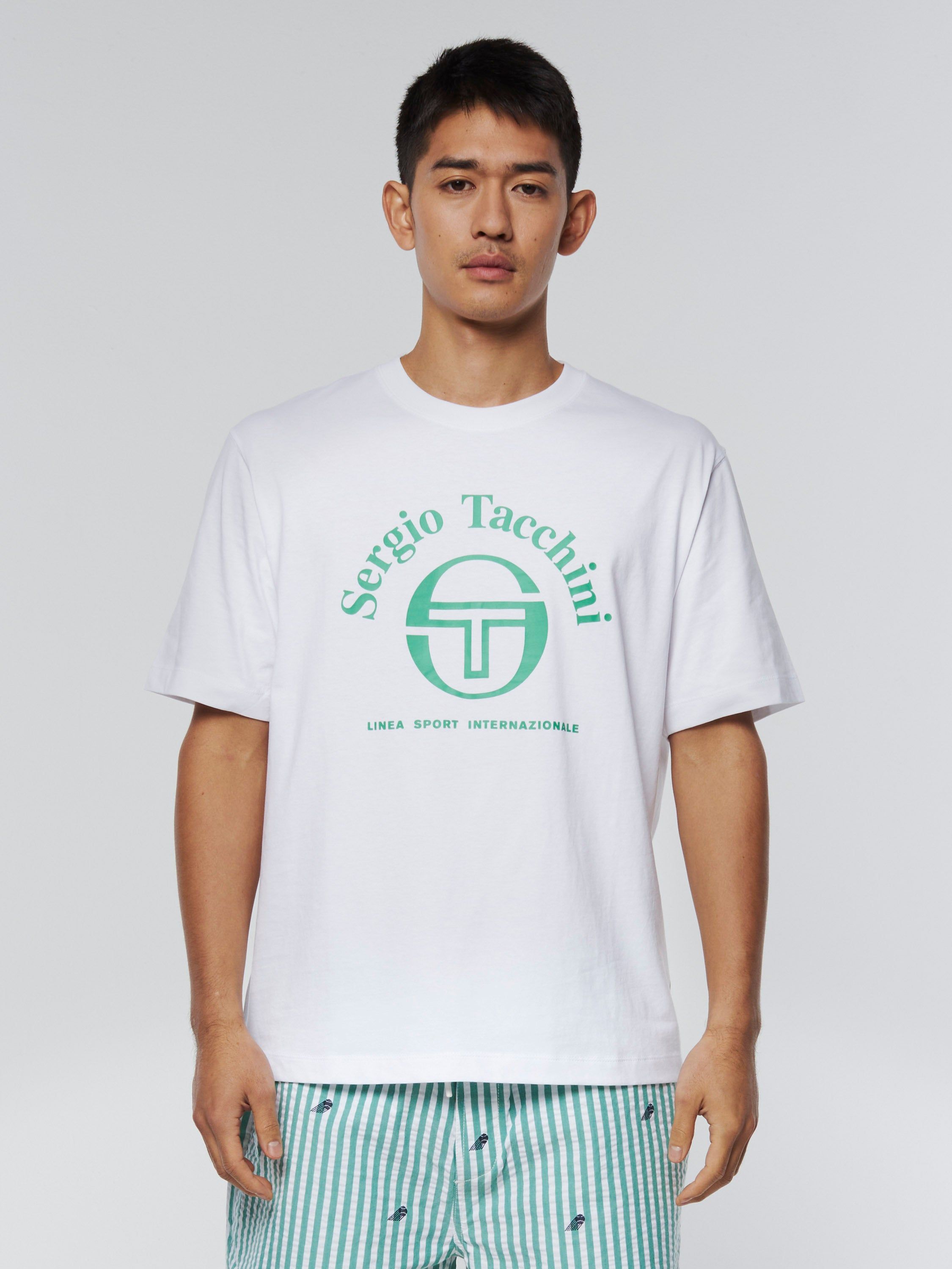 Arch Type T-Shirt-White sold by Sergio Tacchini