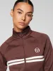 Miss Dallas Track Jacket- Deep Mahogany sold by Sergio Tacchini