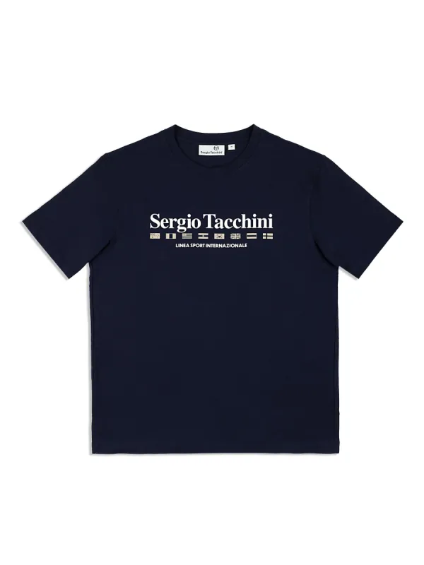 Monda T-Shirt- Maritime Blue sold by Sergio Tacchini