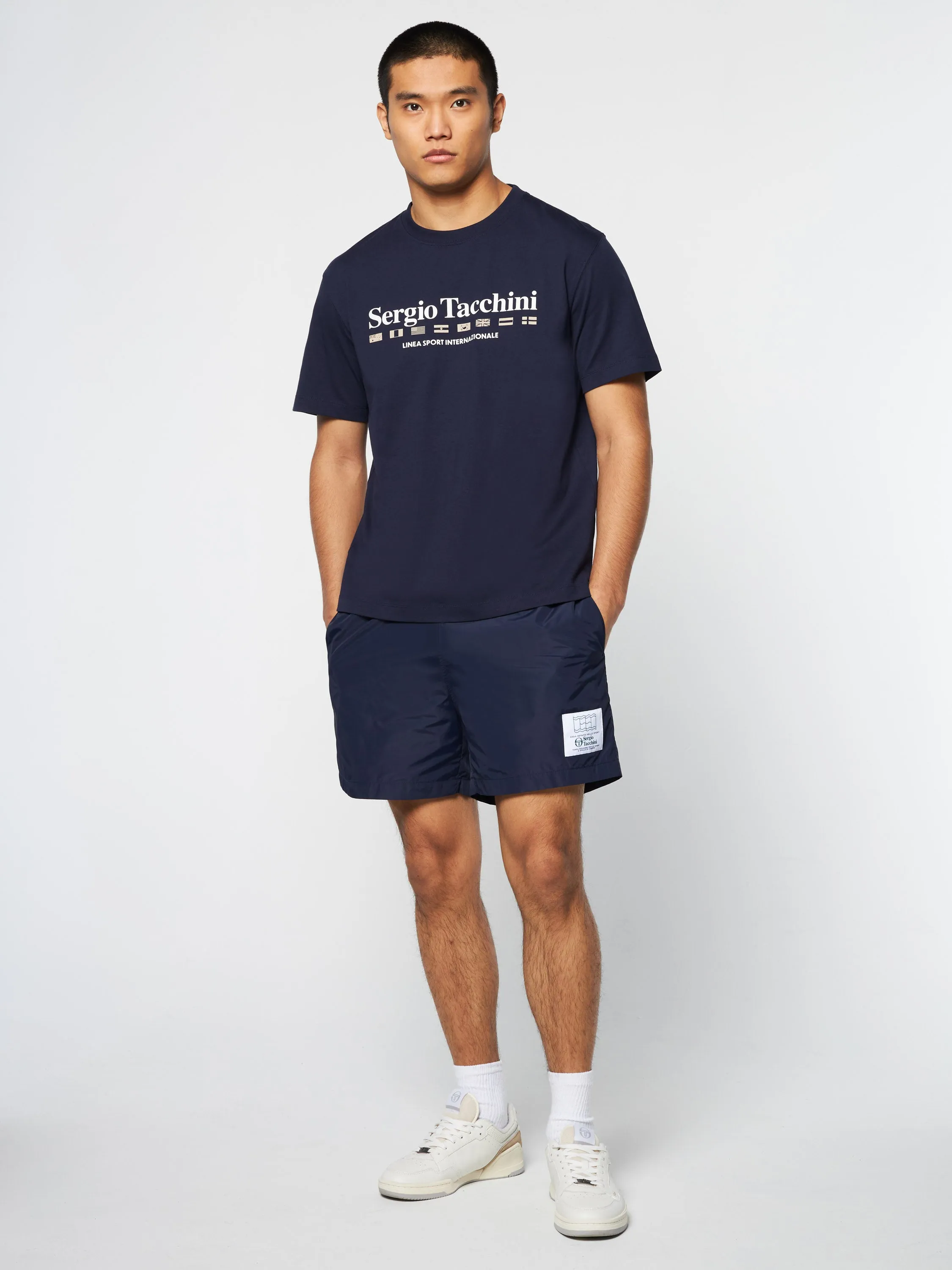 Monda T-Shirt- Maritime Blue sold by Sergio Tacchini product image thumbnail 3