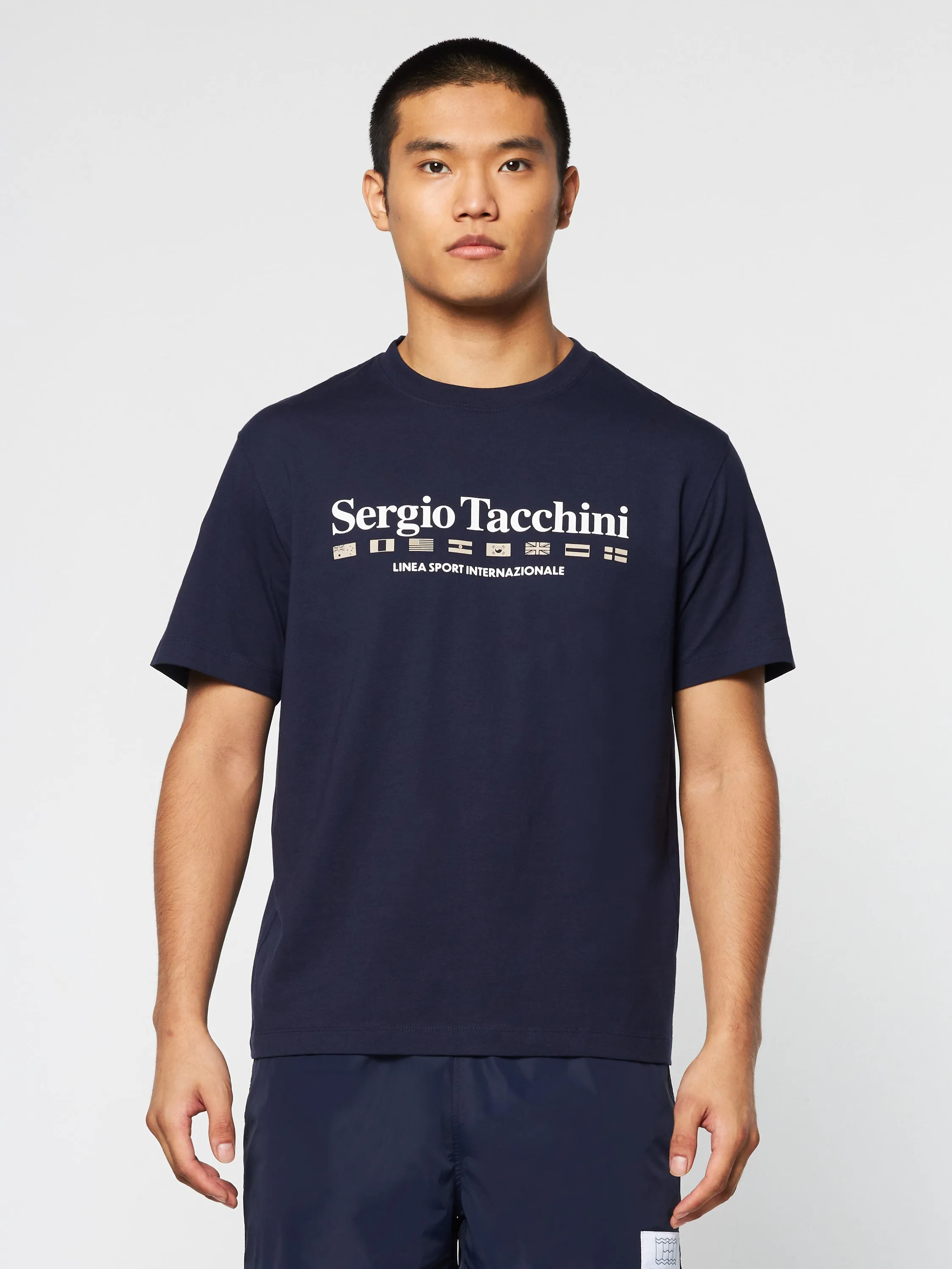 Monda T-Shirt- Maritime Blue sold by Sergio Tacchini product image thumbnail 2