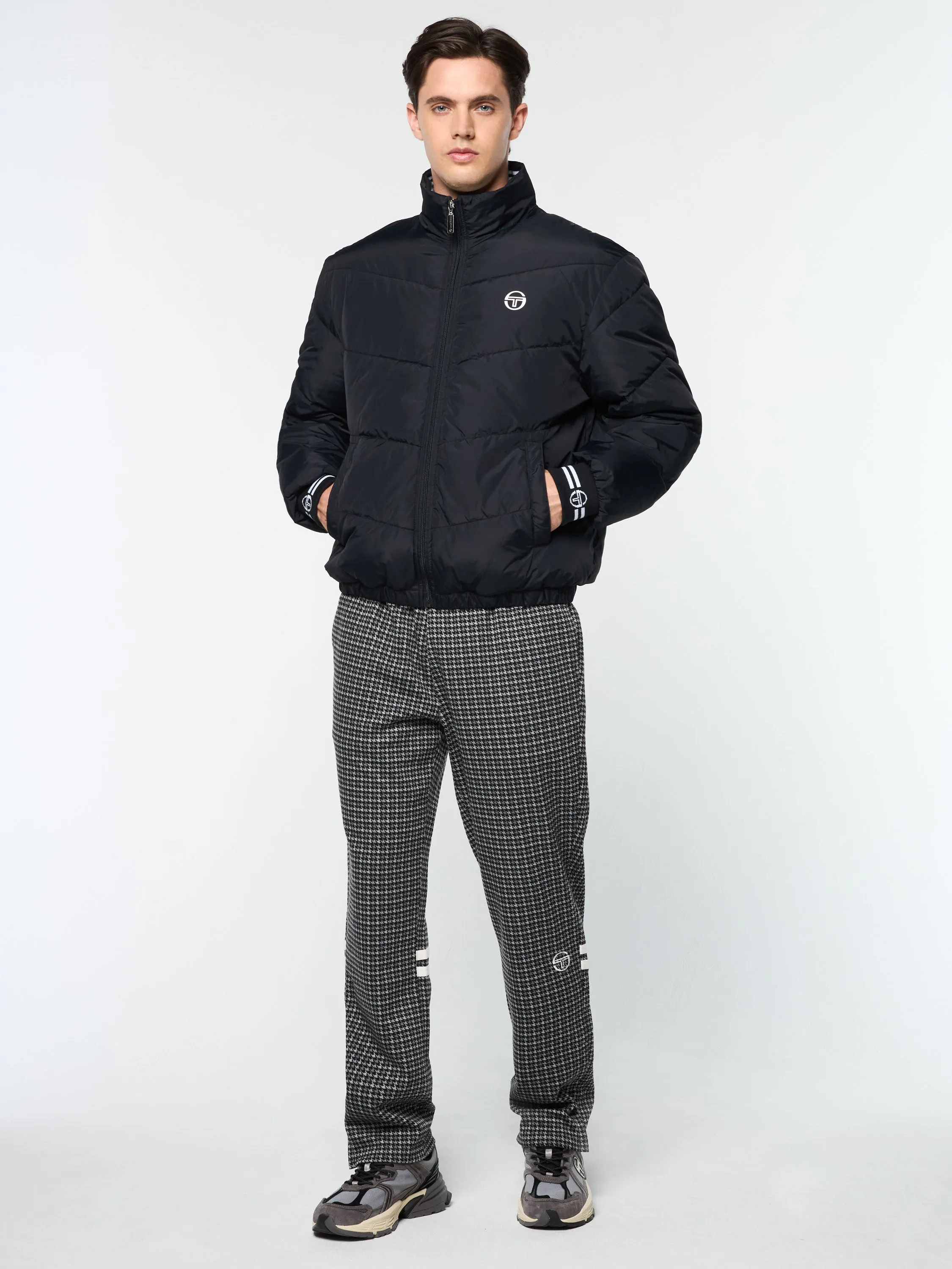 Alezio Puffer Jacket- Black Beauty sold by Sergio Tacchini product image thumbnail 2