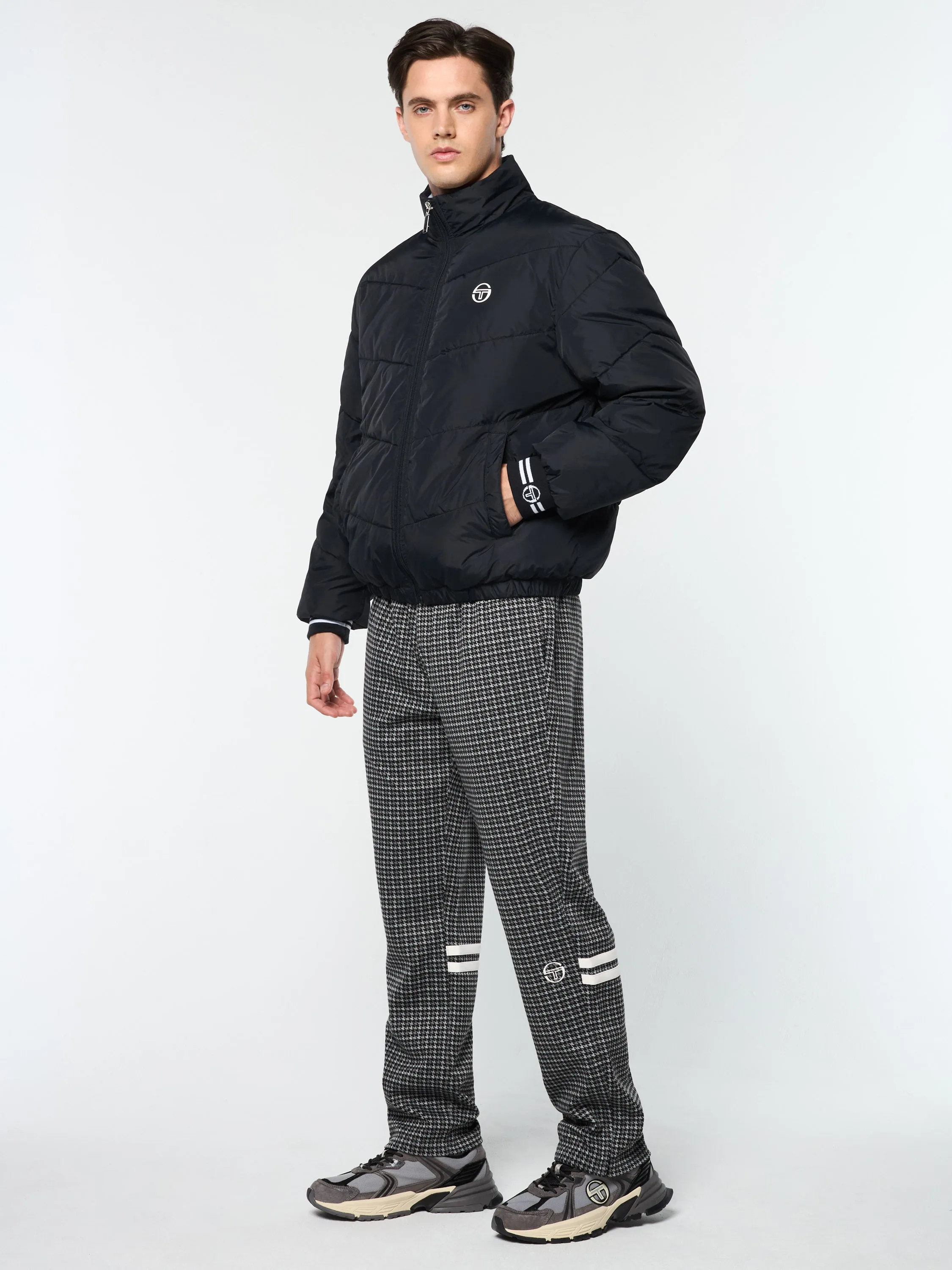 Alezio Puffer Jacket- Black Beauty sold by Sergio Tacchini product image thumbnail 5