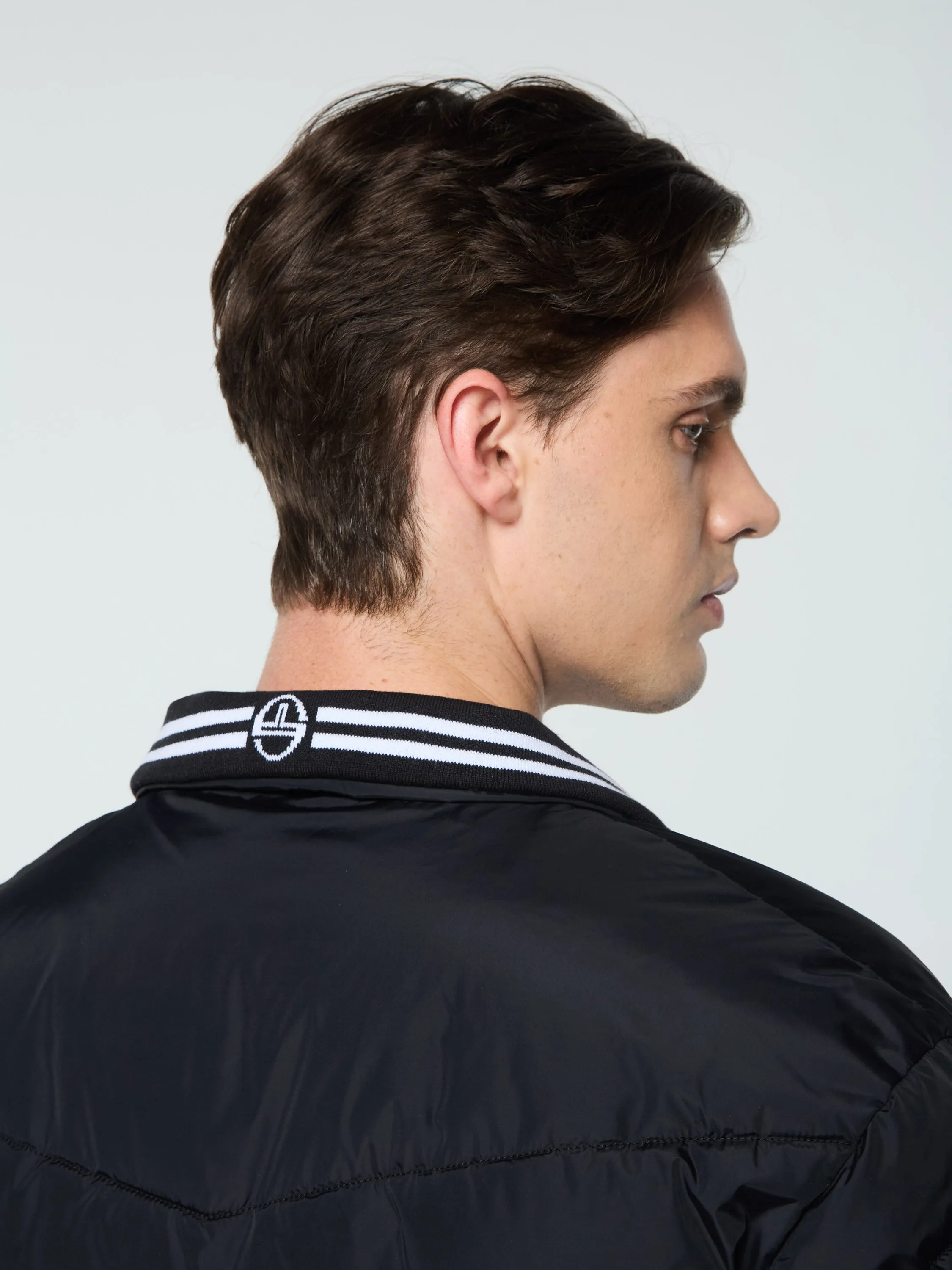 Alezio Puffer Jacket- Black Beauty sold by Sergio Tacchini product image thumbnail 4