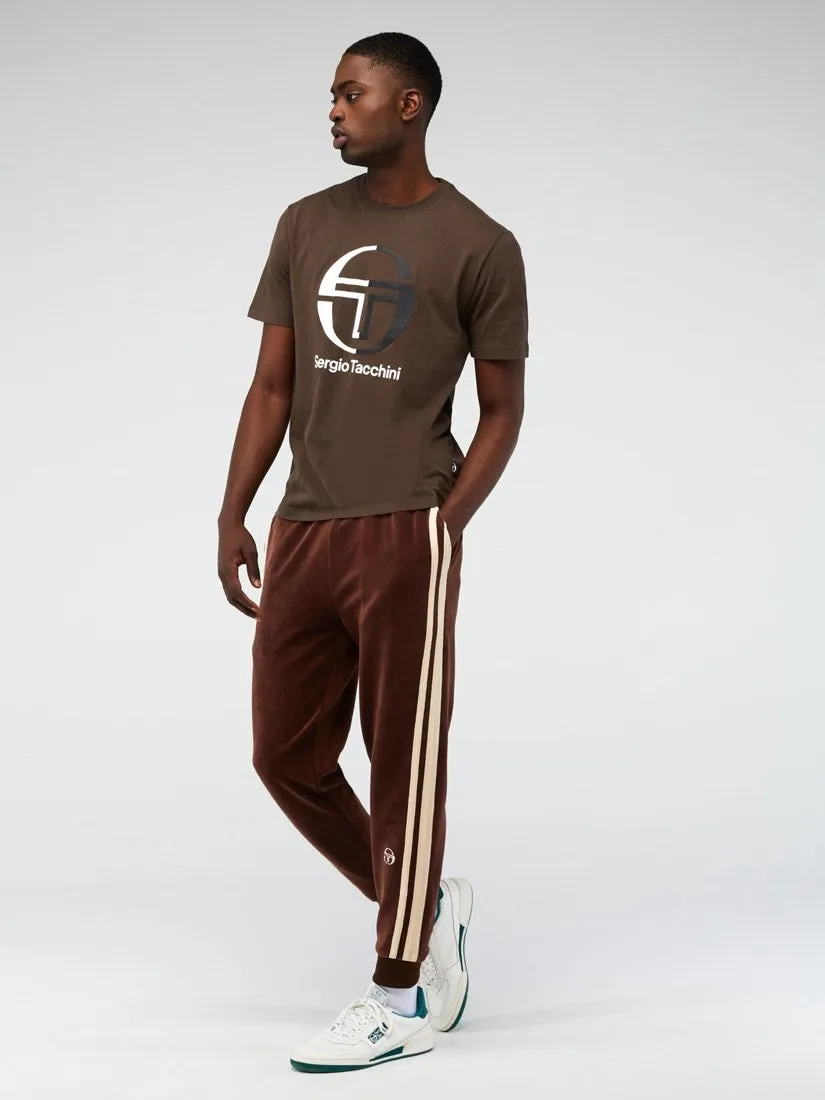 Iberis T-Shirt - BLACK OLIVE/ANTHRACITE sold by Sergio Tacchini product image thumbnail 3