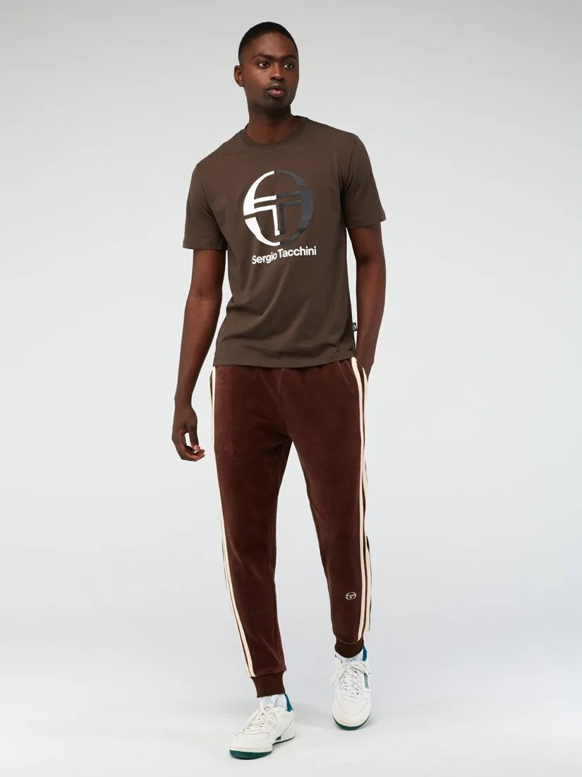 Iberis T-Shirt - BLACK OLIVE/ANTHRACITE sold by Sergio Tacchini product image thumbnail 2