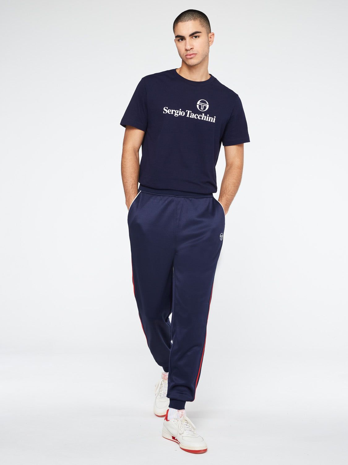 Geo Track Pant-Maritime Blue sold by Sergio Tacchini product image thumbnail 2