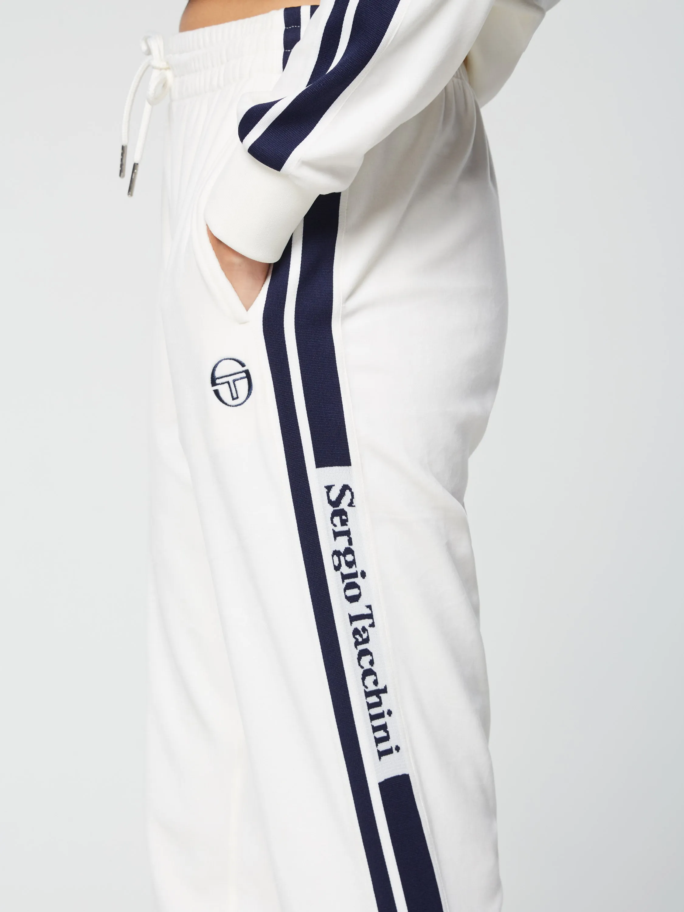 Atri Velour Track Pant- Gardenia sold by Sergio Tacchini product image thumbnail 5